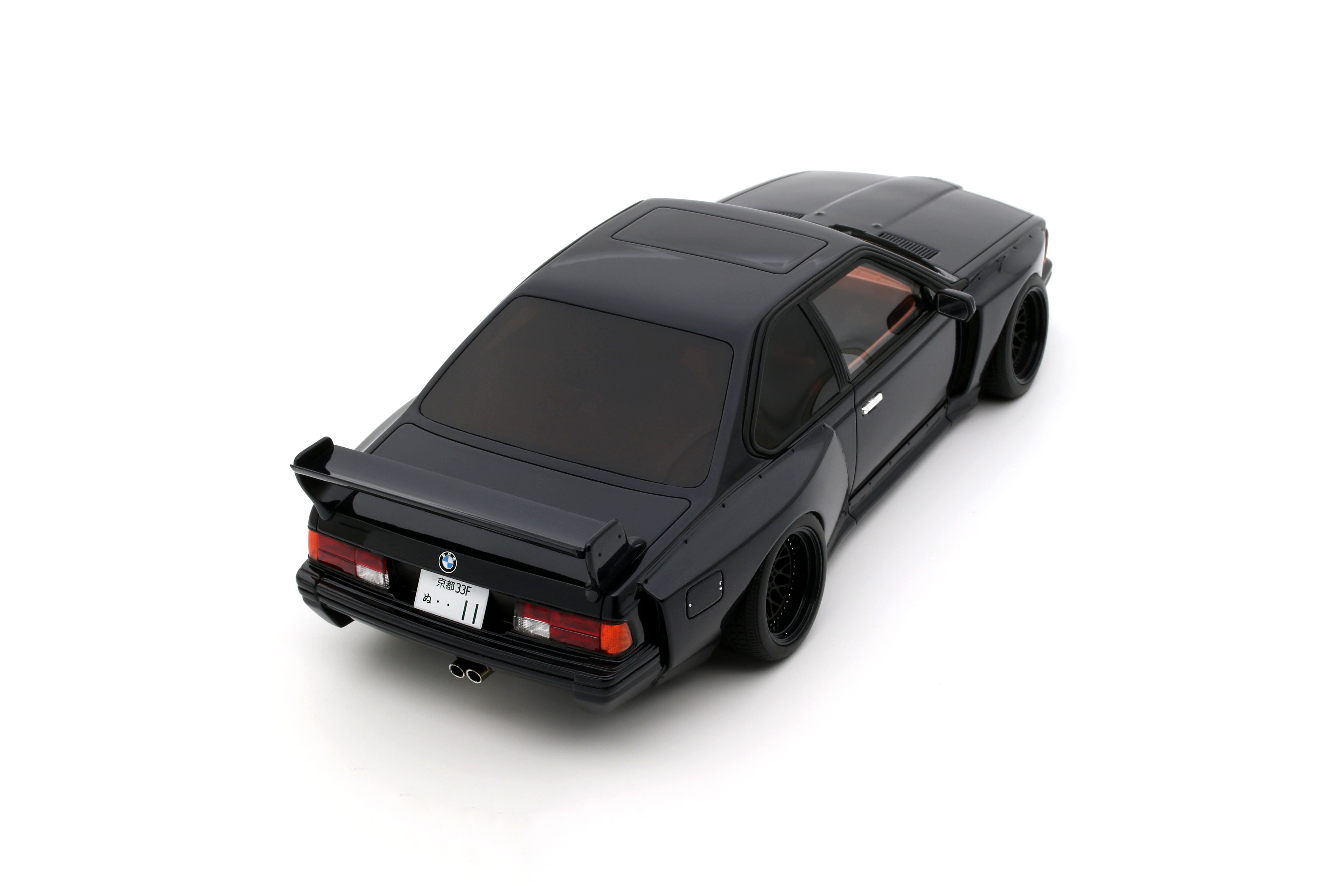 OTTO 1:18 Scale Resin Car - 2021 BMW 635 CSI (E24) WIDEBODY BY COUTNER, DEEP BLUE METALLIC - OT1184