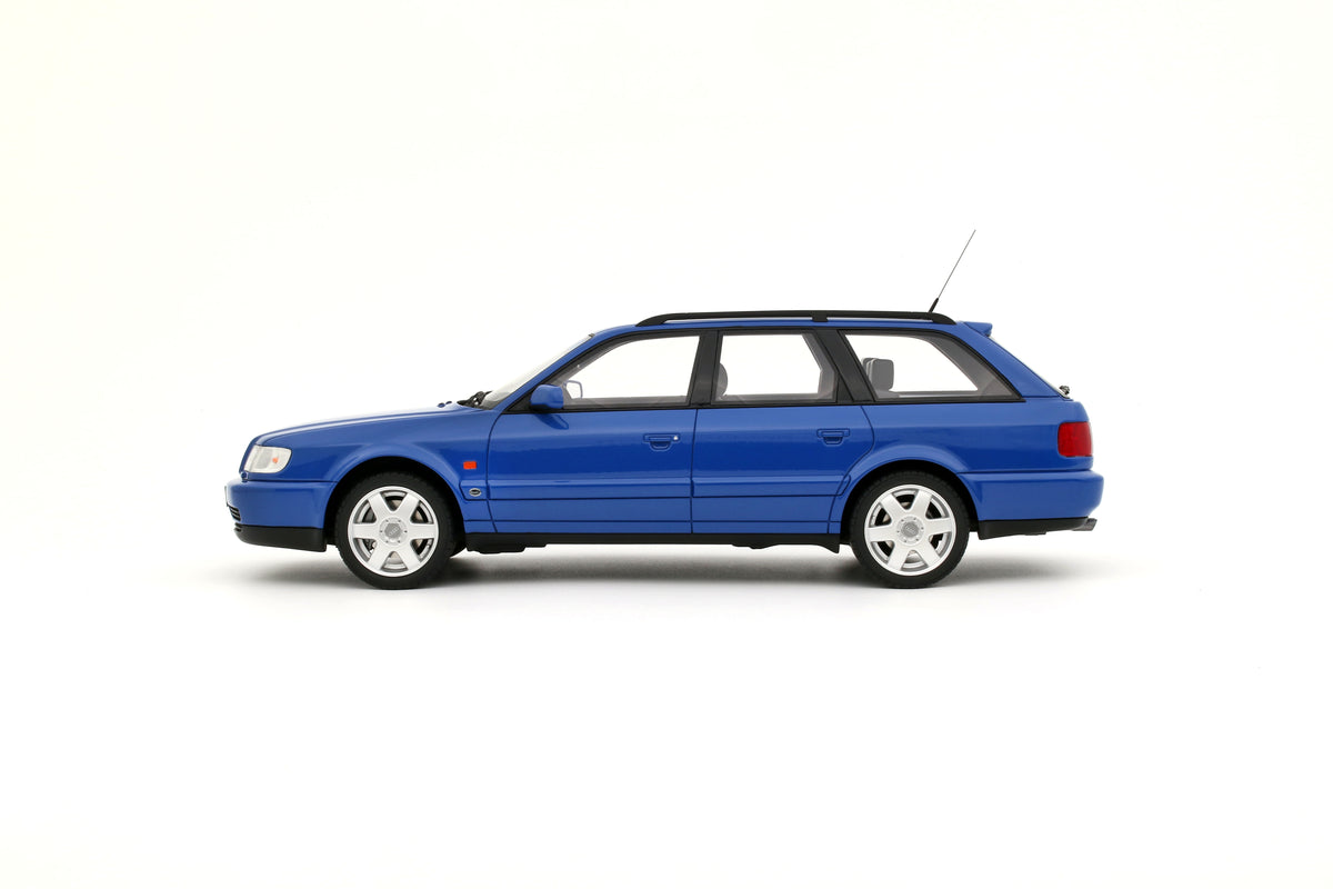 Otto 1:18 Scale Resin - 1995 Audi S6 Plus (C4) Avant, Nogaro Blue Pearl M8 1995 - OT1234