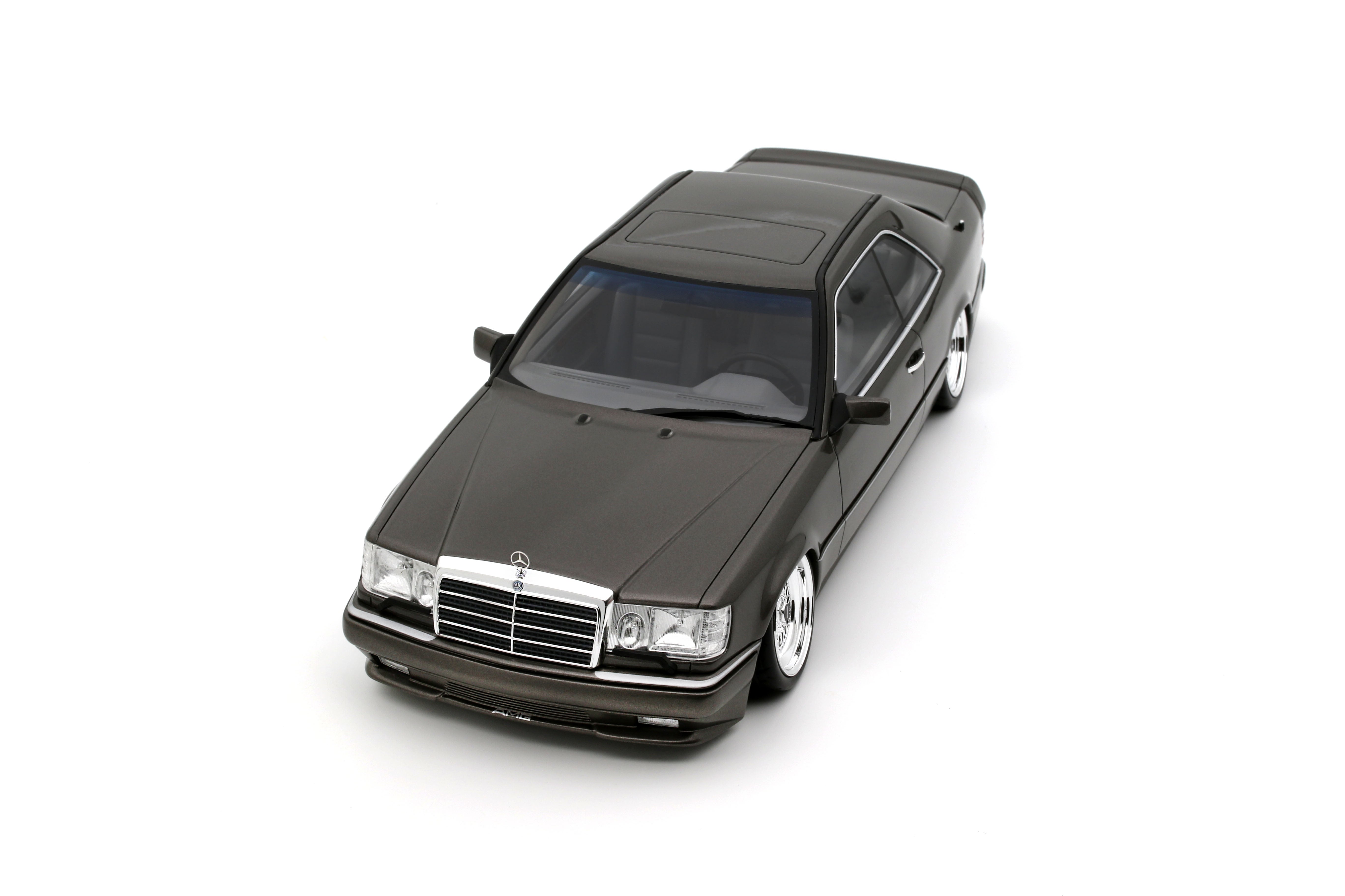 OTTO 1:18 Scale Resin Car - 2022 MERCEDES-BENZ C124 AMG "STANCE", ANTHRACITE GREY - OT1241