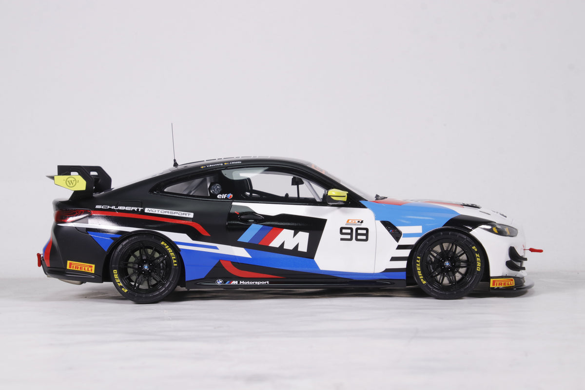 Otto 1:18 Scale Resin - 2026 BMW M4 GT4, V. Bouveng / J. Walde, Paul Ricard Pro-Am Winner - OT1263