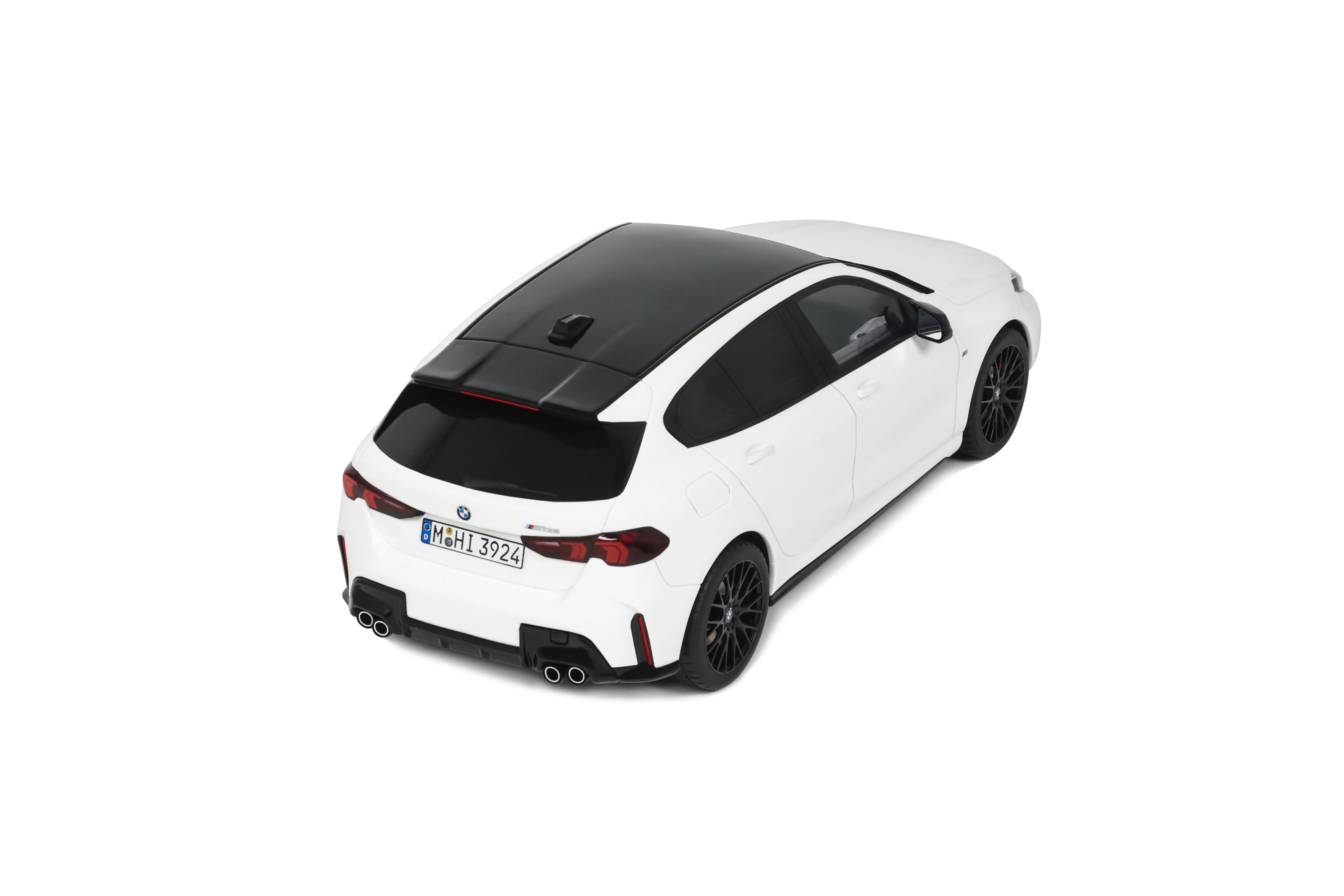 OTTO 1:18 Scale Resin - 2024 BMW M135 xDRIVE, ALPINE WHITE SOLID - OT1269