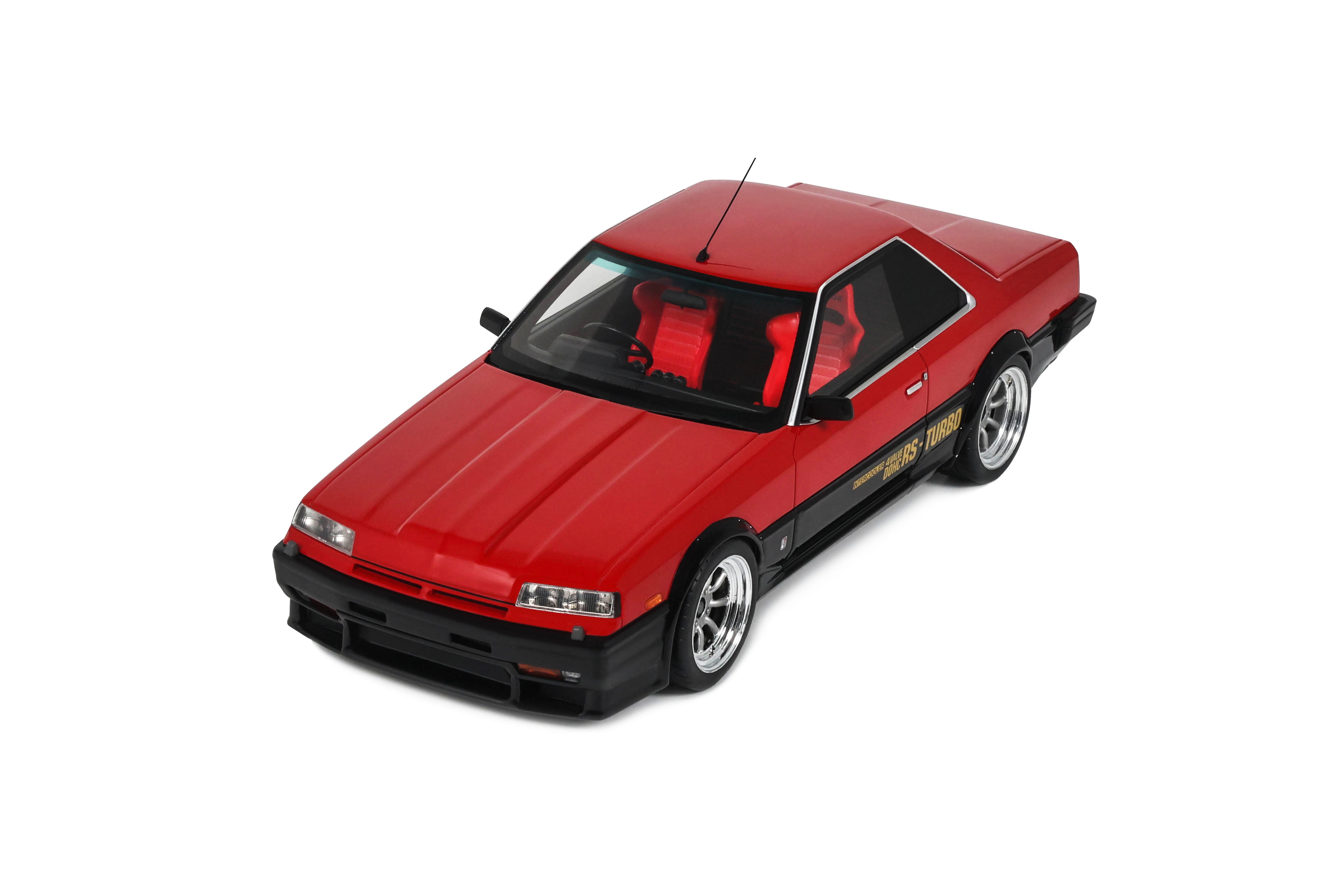 OTTO 1:18 Scale Resin - 2025 NISSAN SKYLINE 2000 RS-X TURBO (DR 30 TURBO C) TUNING, RED 059 - OT1305