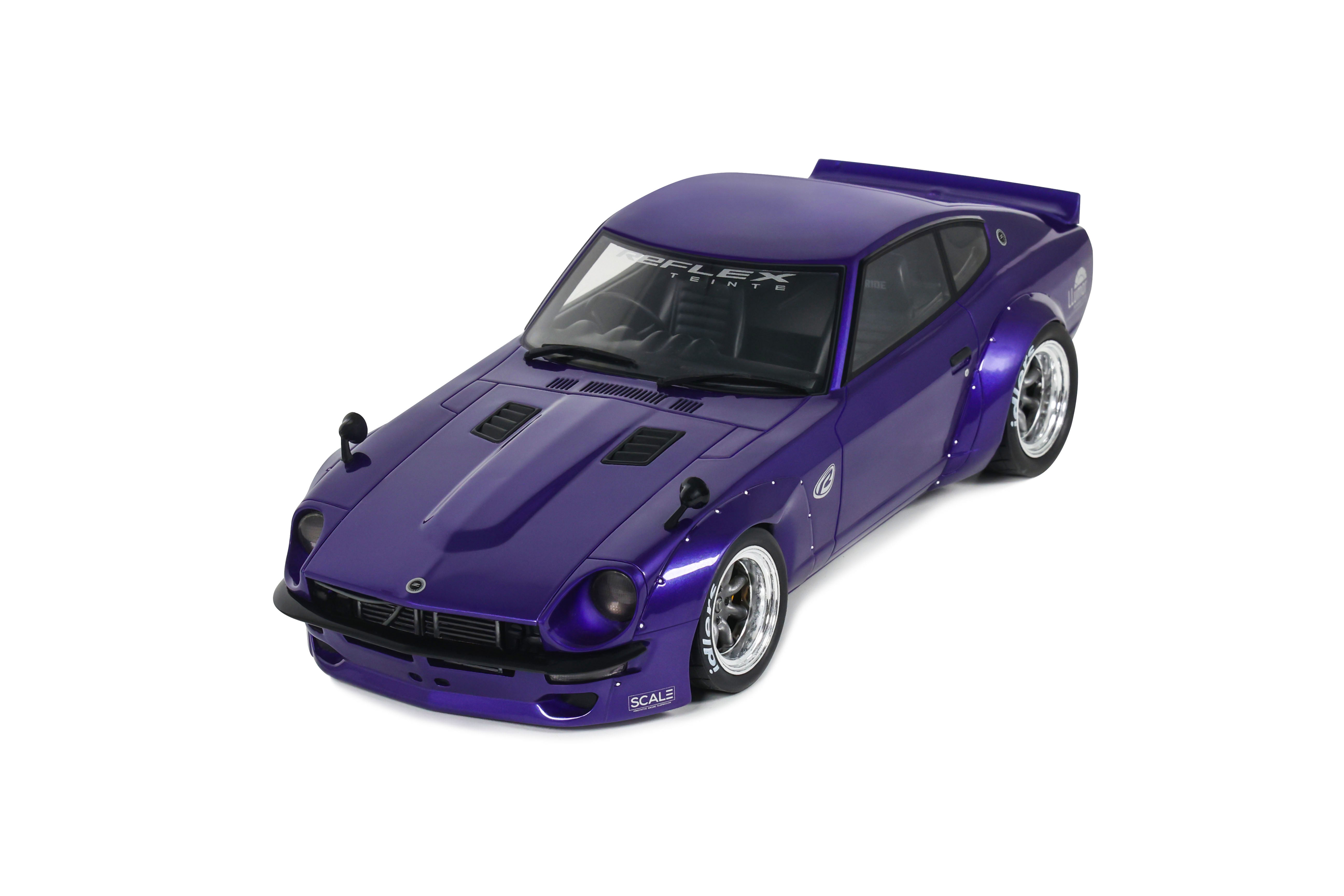 OTTO 1:18 Scale Resin Project Car – 2015 Pandem Nissan Fairlady Z, Blue Metallic - OT1335