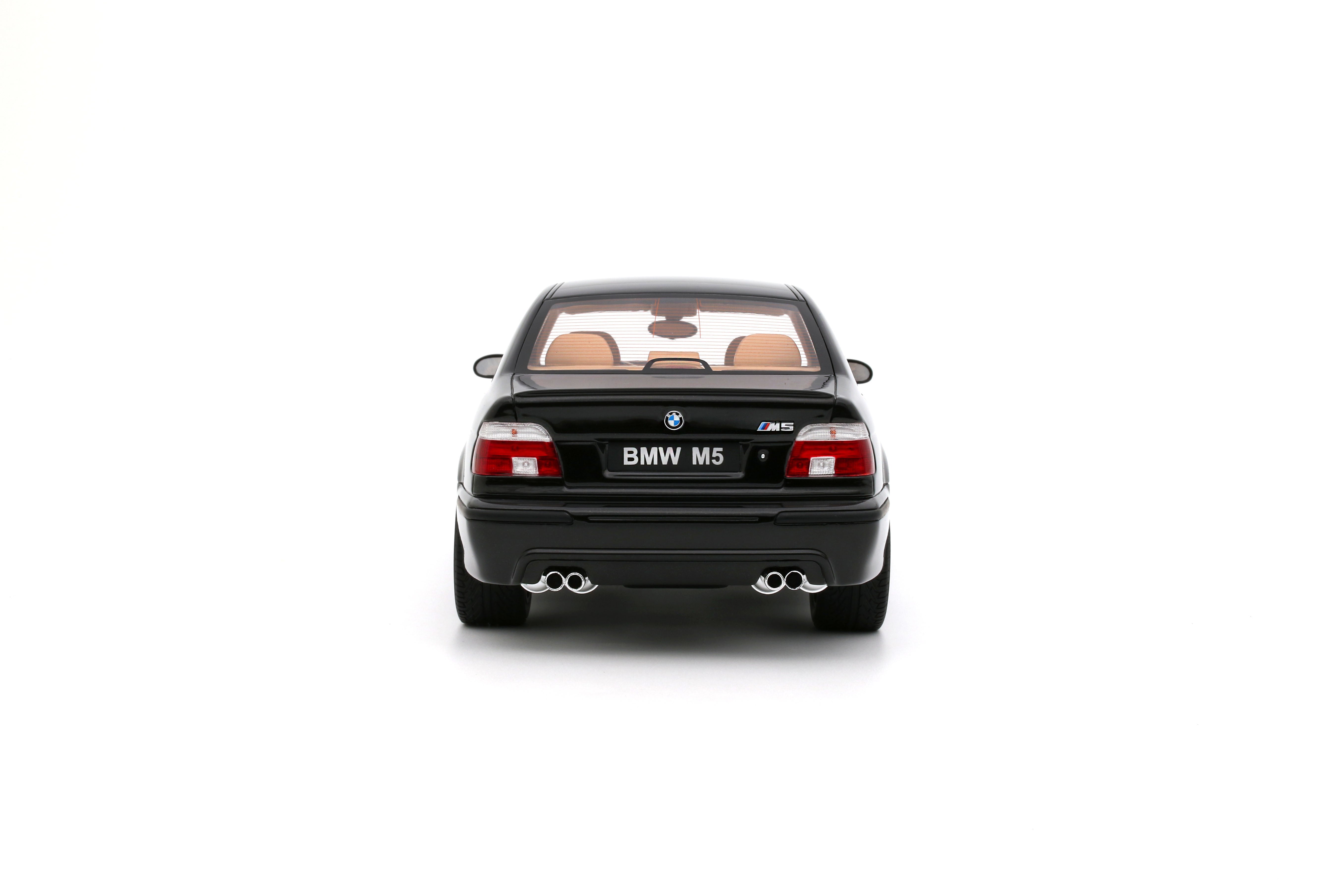 OTTO 1:18 Scale Resin Car - 2000 BMW E39 M5, BLACK SAPHIRE METALLIC 475 - OT1338