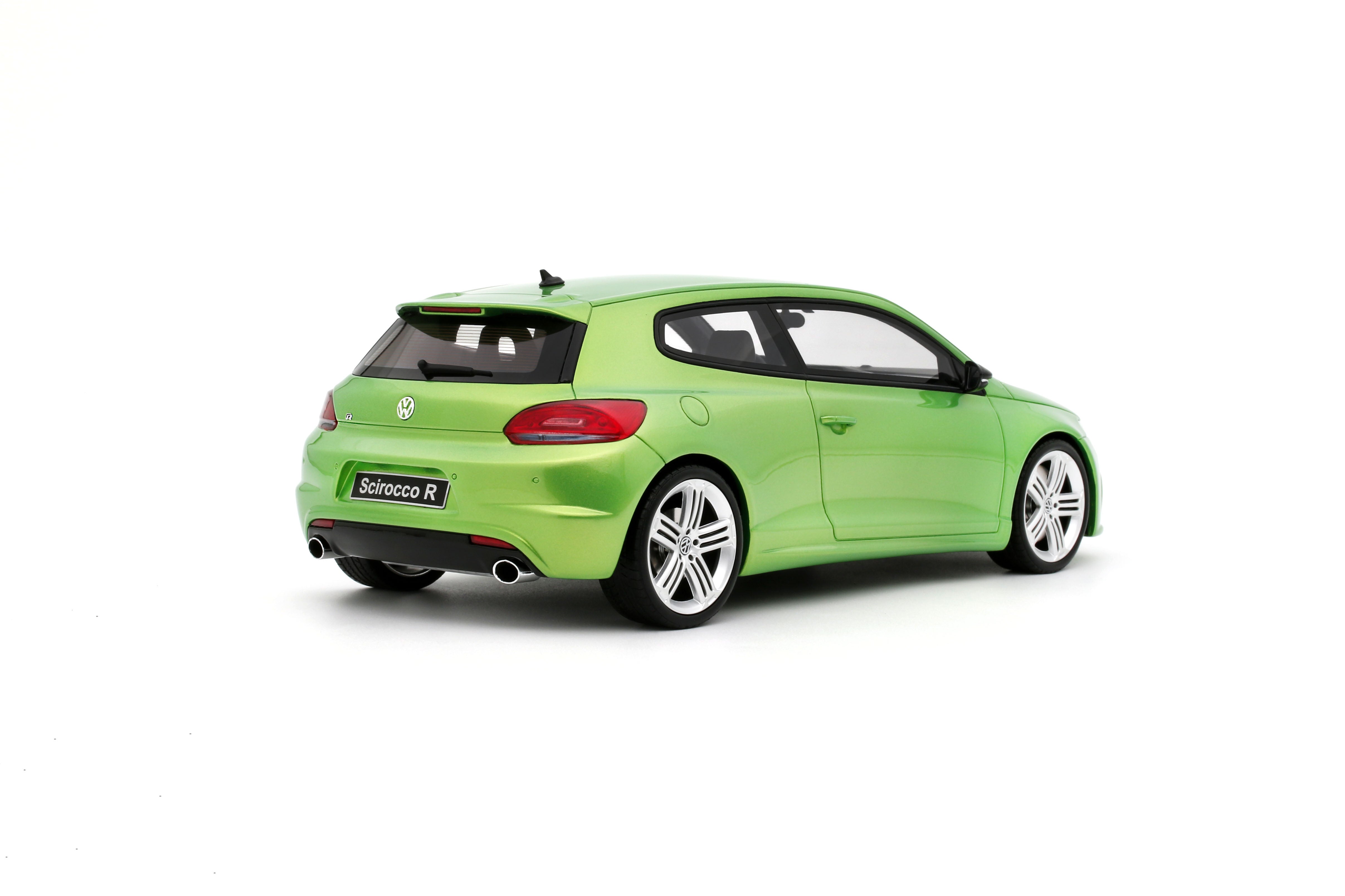 OTTO 1:18 Scale Resin - Reseller Exclusive – 2008 VOLKSWAGEN SCIROCCO 3 PH.1 R, VIPER GREEN PEARL - OT1400