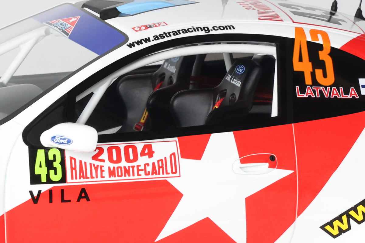 Otto 1:18 Scale Resin - 2004 Ford Puma Super 1600, J.-M. Latvala, Monte Carlo Rally (Reseller Exclusive) - OT1401