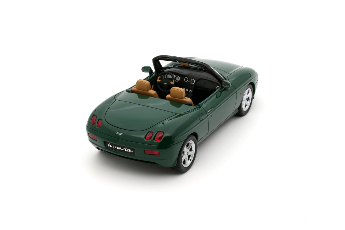 Otto 1:18 Scale Resin - 1998 Fiat Barchetta Limited Edition, Stelvio Green (Reseller Exclusive) - OT1406