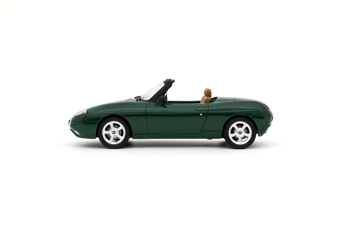 Otto 1:18 Scale Resin - 1998 Fiat Barchetta Limited Edition, Stelvio Green (Reseller Exclusive) - OT1406