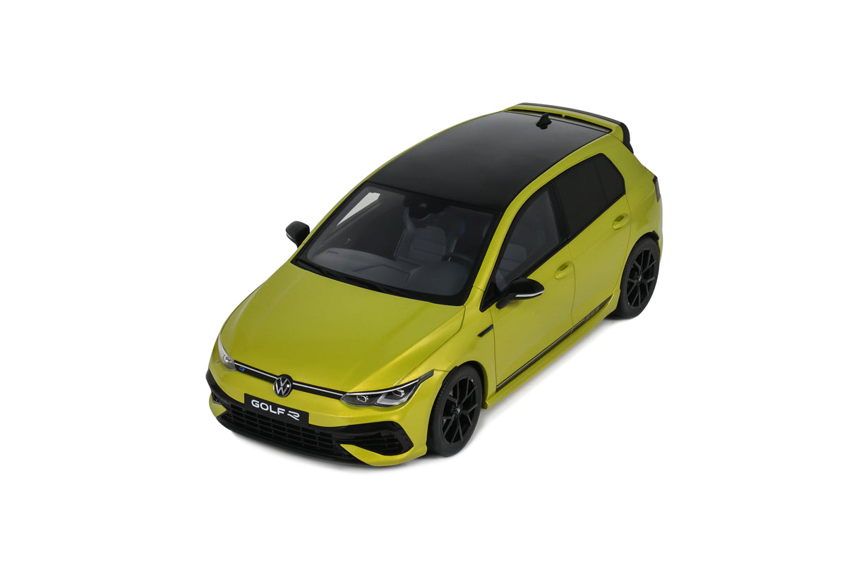 OTTO 1:18 Scale Resin - Reseller Exclusive – VOLKSWAGEN GOLF VIII R 333 LIMITED EDITION, LIME YELLOW METALLIC - OT1407