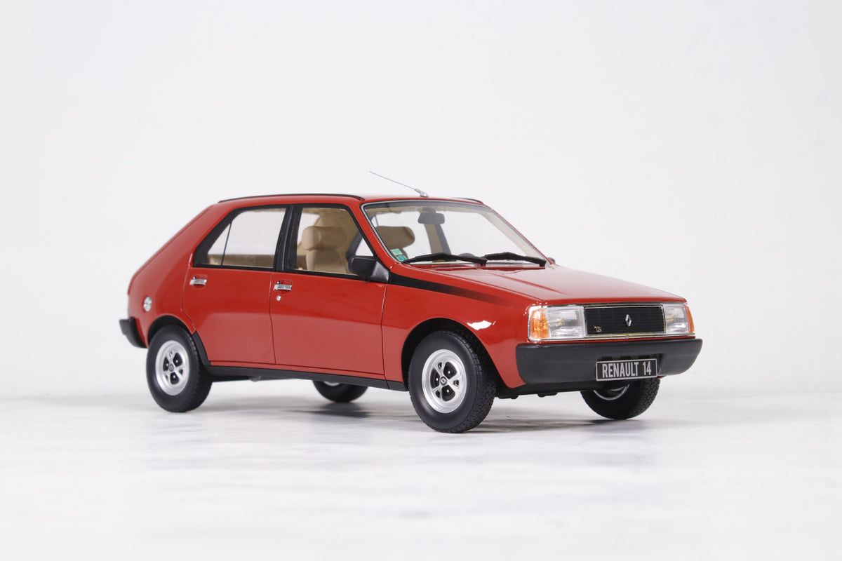 OTTO 1:18 Scale Resin - Reseller Exclusive – 1983 RENAULT 14 TS, ROUGE 705 - OT1409