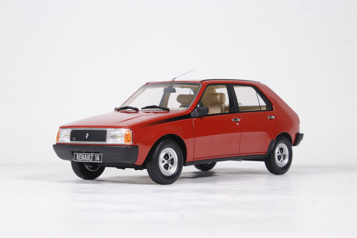 OTTO 1:18 Scale Resin - Reseller Exclusive – 1983 RENAULT 14 TS, ROUGE 705 - OT1409