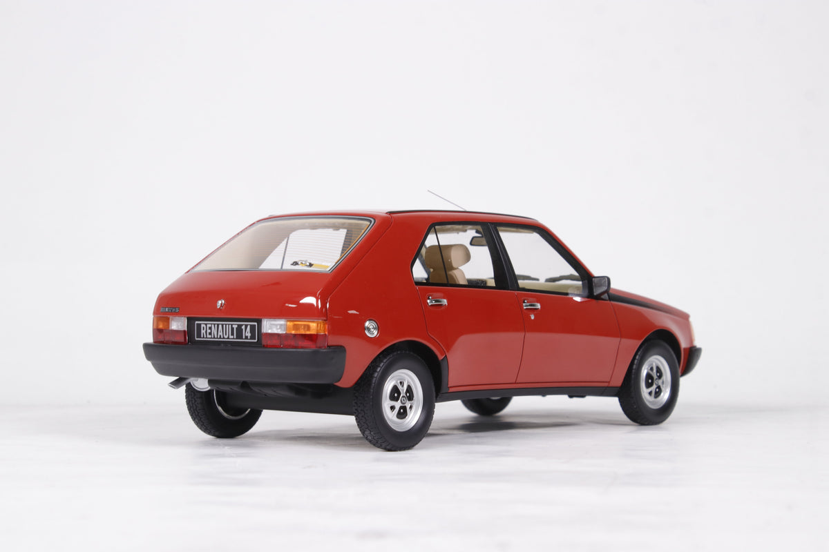 OTTO 1:18 Scale Resin - Reseller Exclusive – 1983 RENAULT 14 TS, ROUGE 705 - OT1409