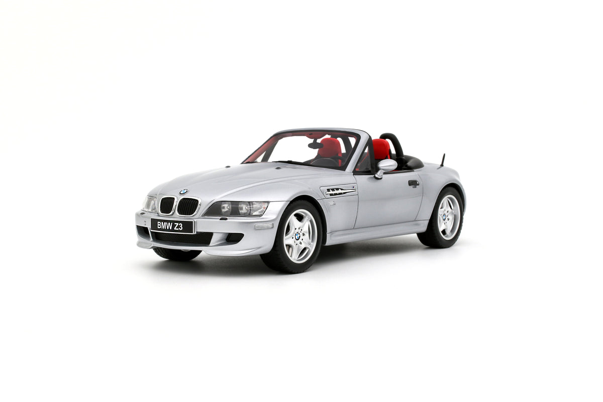 Otto 1:18 Scale Resin - 1999 BMW Z3 M Roadster, Titan Silver (Reseller Exclusive) - OT1410