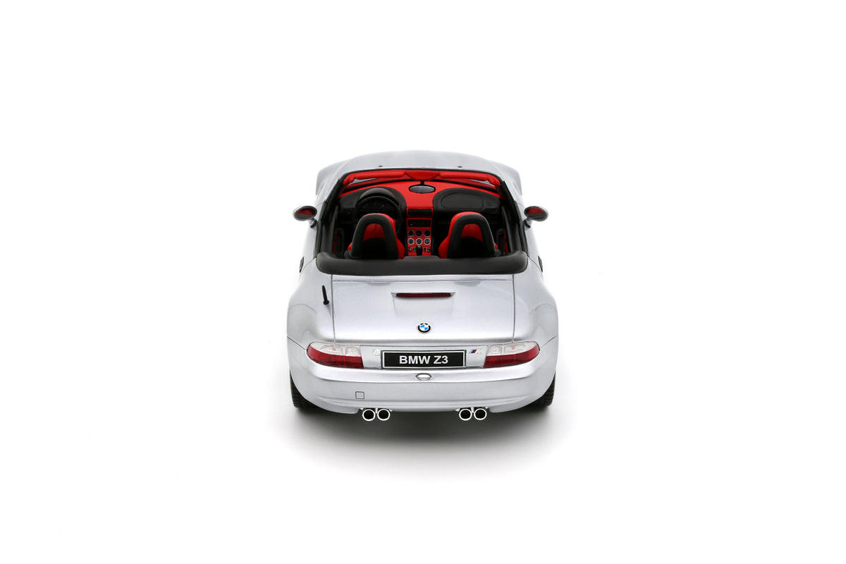 Otto 1:18 Scale Resin - 1999 BMW Z3 M Roadster, Titan Silver (Reseller Exclusive) - OT1410