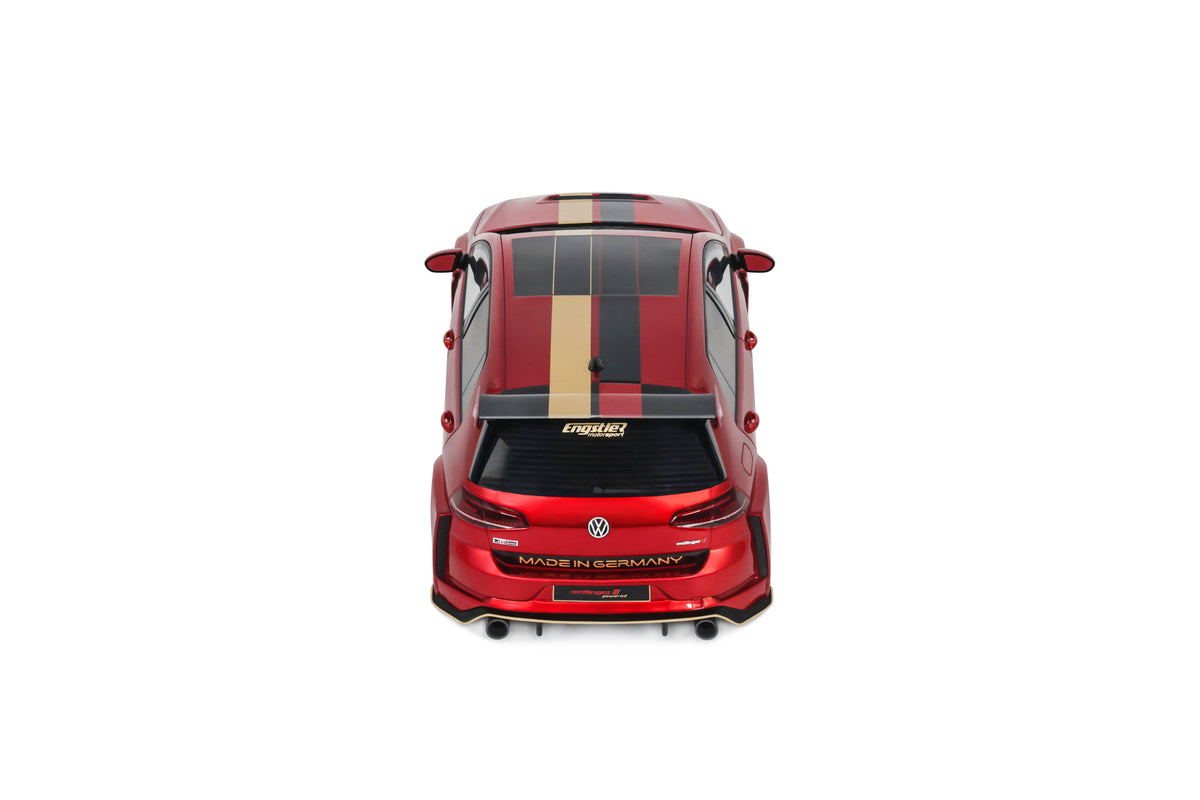 OTTO 1:18 Scale Resin - Project Car – 2015 VOLKSWAGEN GOLF 7 OETTINGER TCR GERMANY STREET, CANDY RED - OT1412