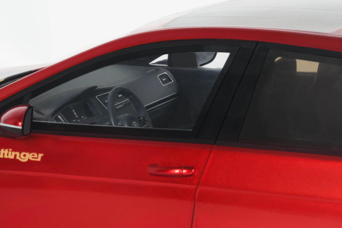 OTTO 1:18 Scale Resin - Project Car – 2015 VOLKSWAGEN GOLF 7 OETTINGER TCR GERMANY STREET, CANDY RED - OT1412