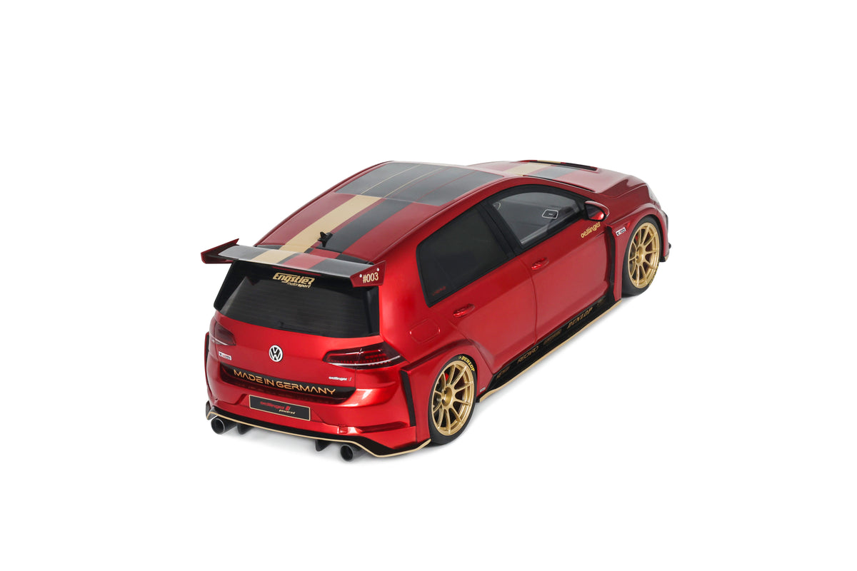 OTTO 1:18 Scale Resin - Project Car – 2015 VOLKSWAGEN GOLF 7 OETTINGER TCR GERMANY STREET, CANDY RED - OT1412