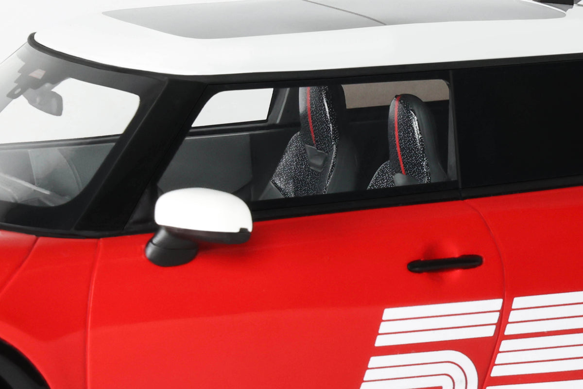 Otto 1:18 Scale Resin - 2026 MINI Cooper JCW 1965 Victory Edition, Chili Red (Reseller Exclusive) - OT1418