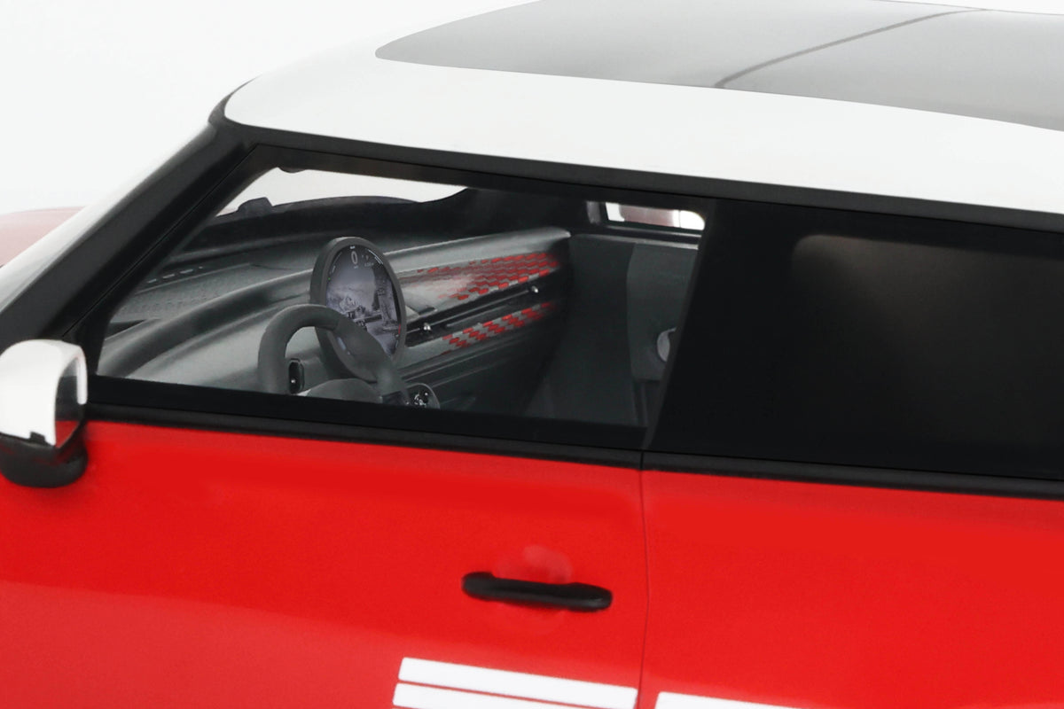 Otto 1:18 Scale Resin - 2026 MINI Cooper JCW 1965 Victory Edition, Chili Red (Reseller Exclusive) - OT1418