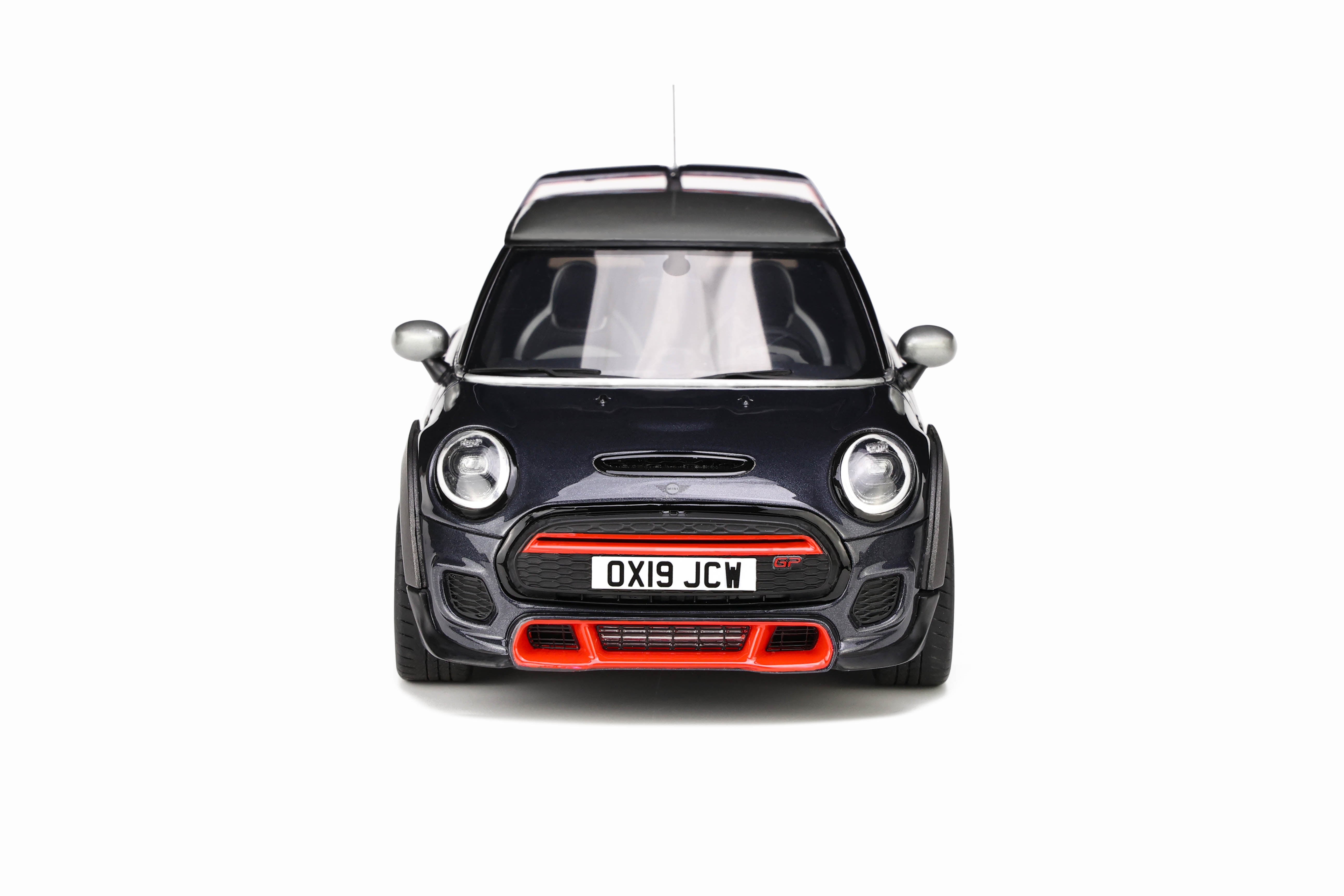 OTTO 1:18 Scale Resin Model Car - 2020 Mini Cooper JCW GP Racing, Grey - OT407