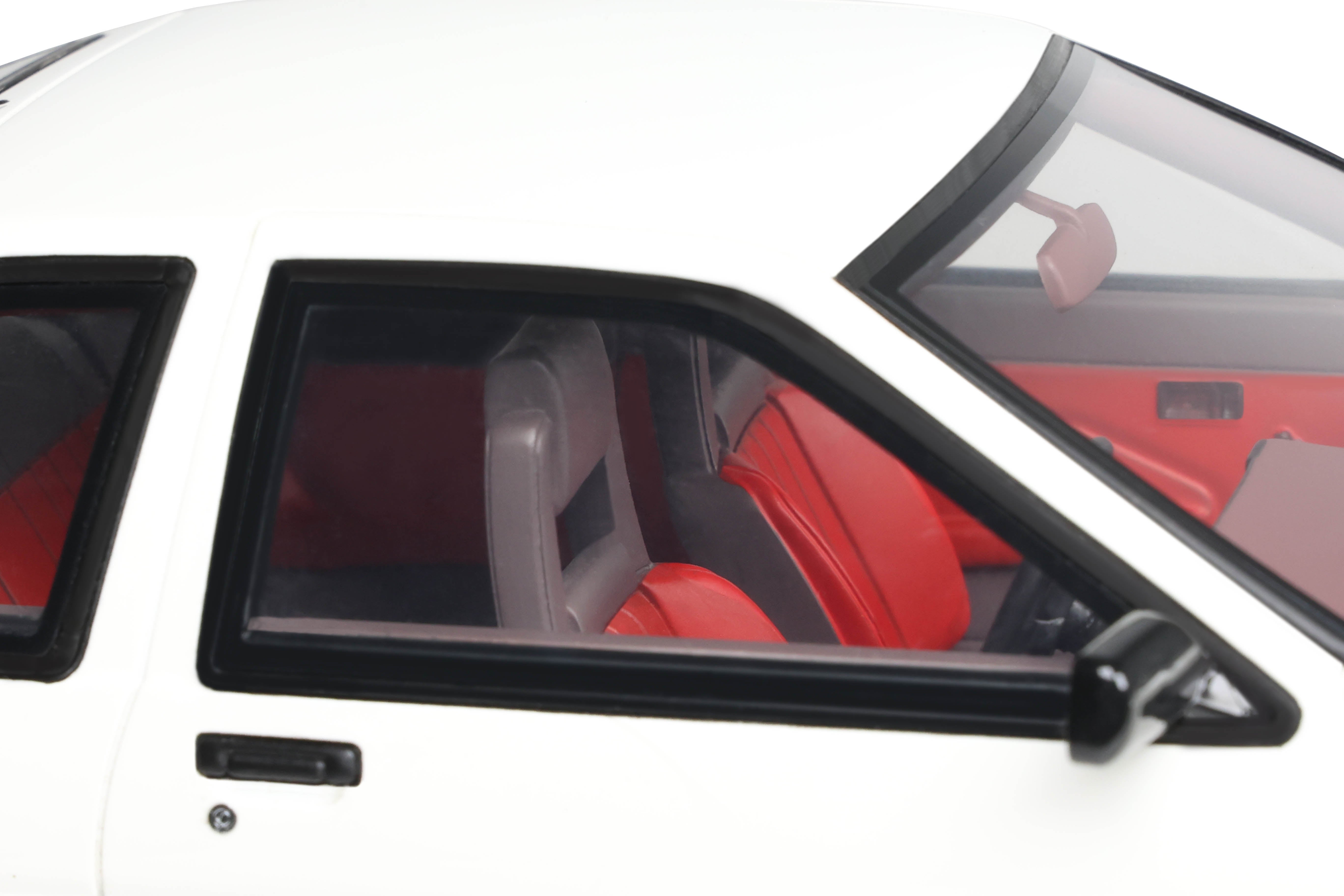 OTTO 1:18 Scale Resin Model Car -1985 Toyota Sprinter Trueno AE86 , White - RESELLER EXCLUSIVE - OT444B