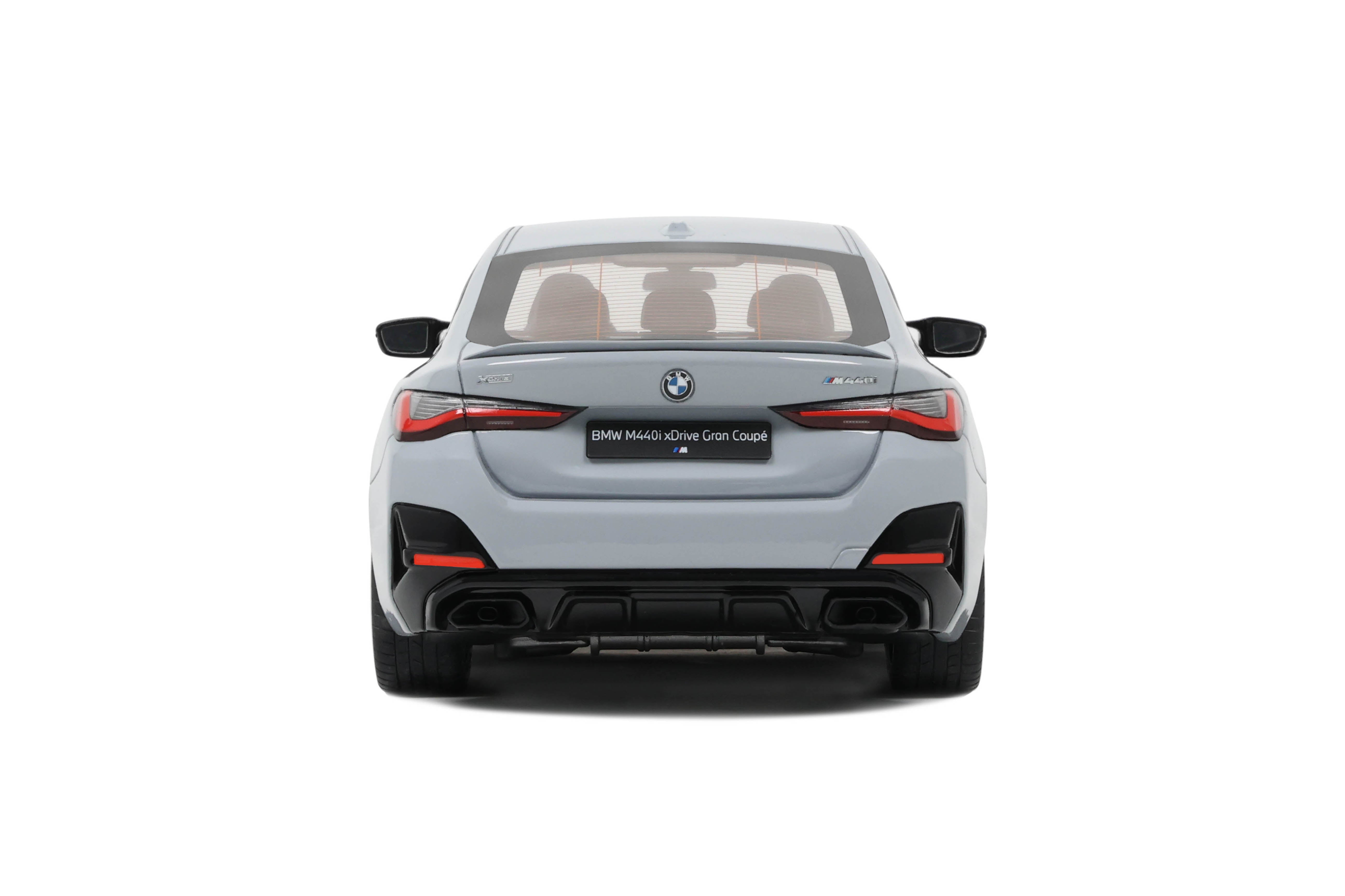 OTTO 1:18 Scale Resin Model Car - 2021 BMW M440i X Drive Gran Coupe, Grey - OT454