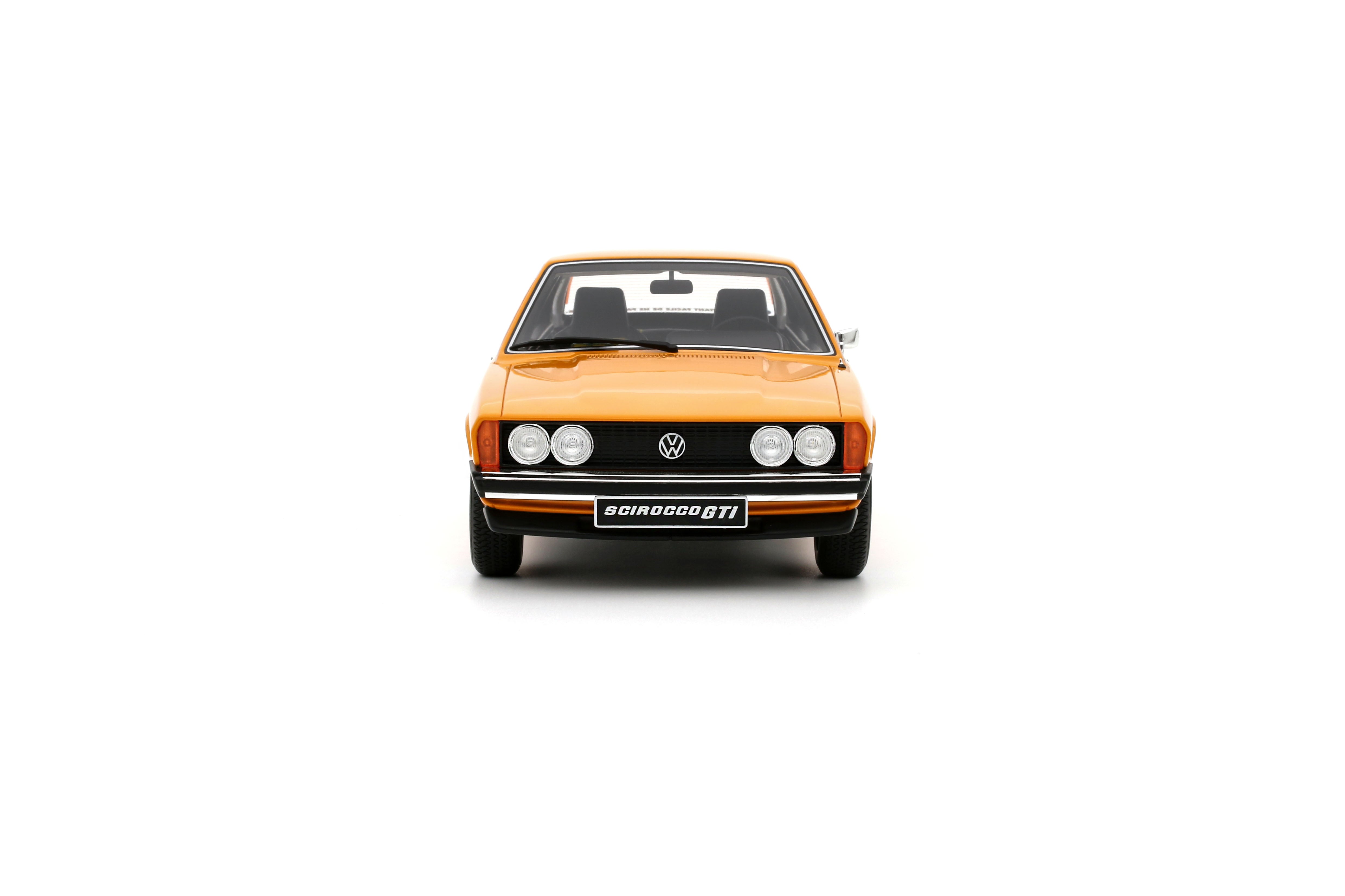 OTTO 1:18 Scale Resin - 1977 VW Volkswagen Scirocco GTi Mk1 in Orange - OT467