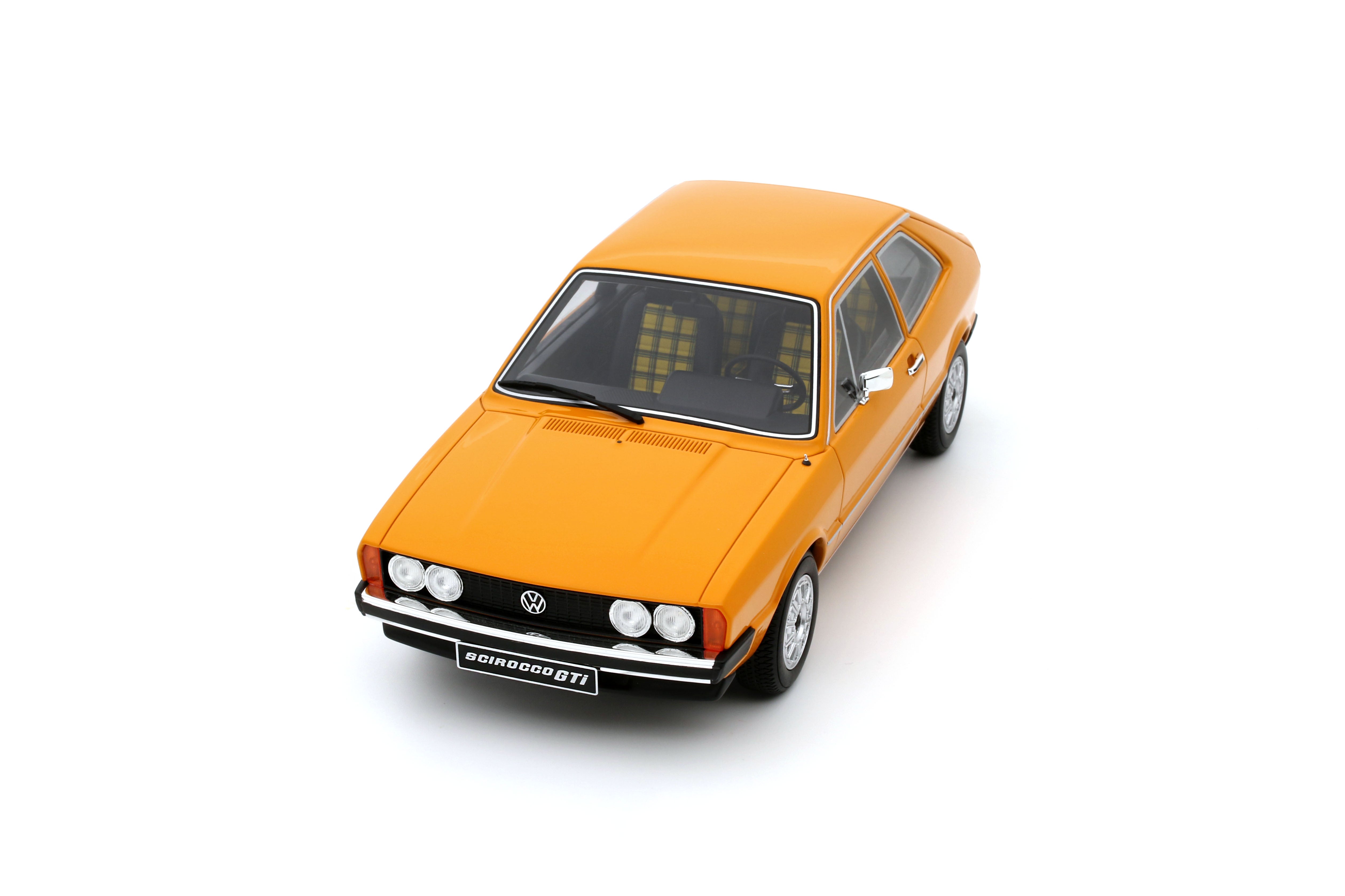 OTTO 1:18 Scale Resin - 1977 VW Volkswagen Scirocco GTi Mk1 in Orange - OT467