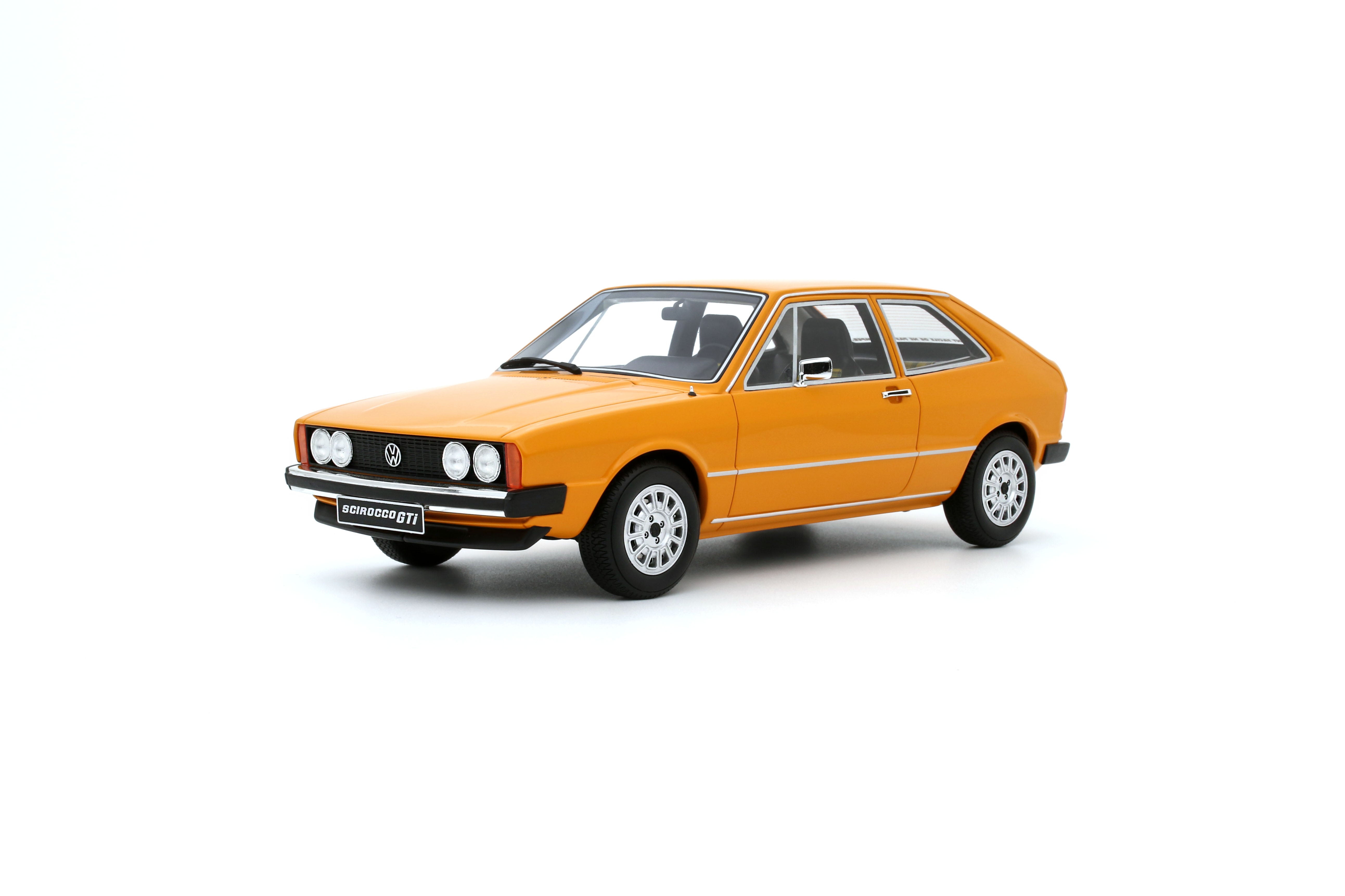 OTTO 1:18 Scale Resin - 1977 VW Volkswagen Scirocco GTi Mk1 in Orange - OT467
