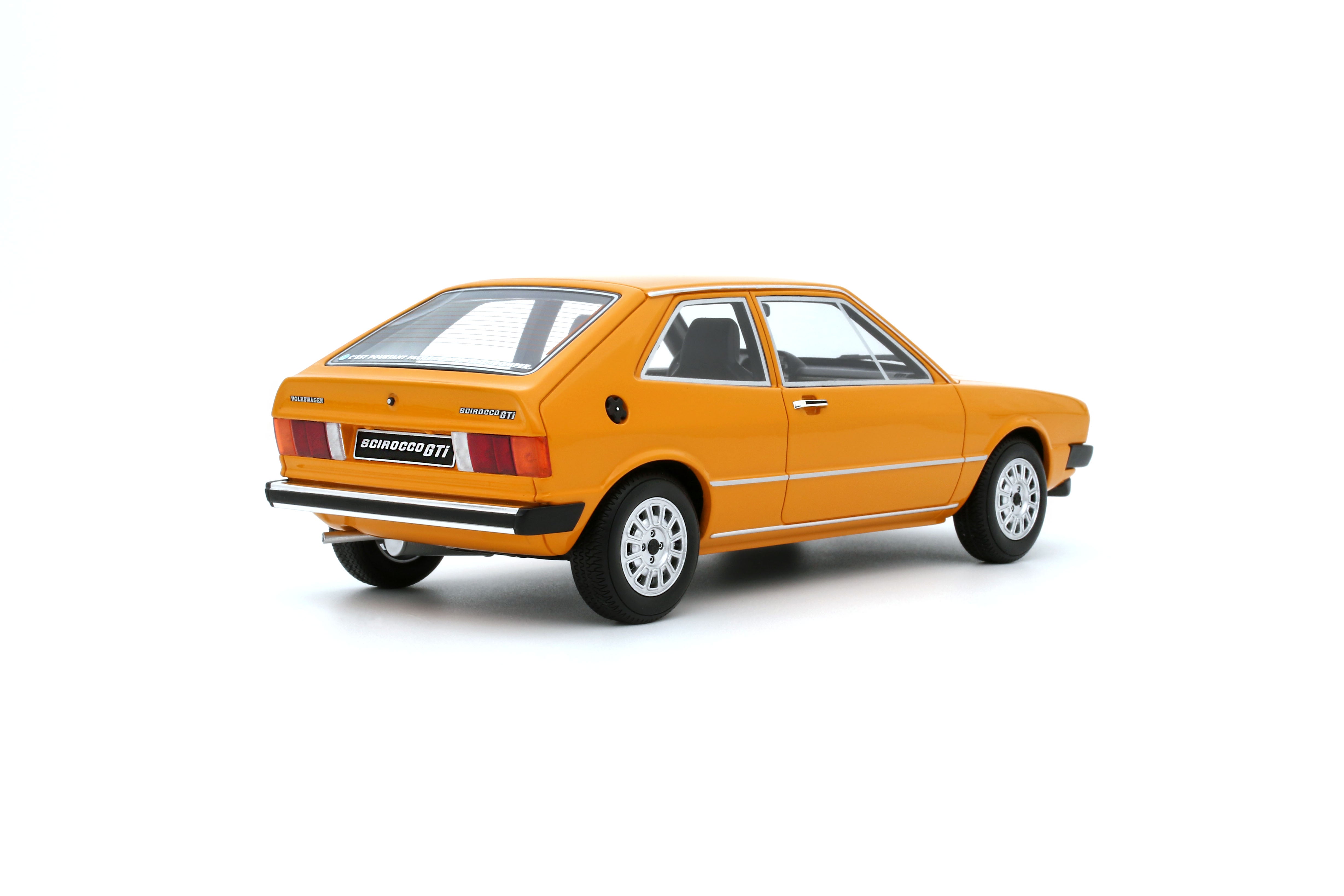 OTTO 1:18 Scale Resin - 1977 VW Volkswagen Scirocco GTi Mk1 in Orange - OT467