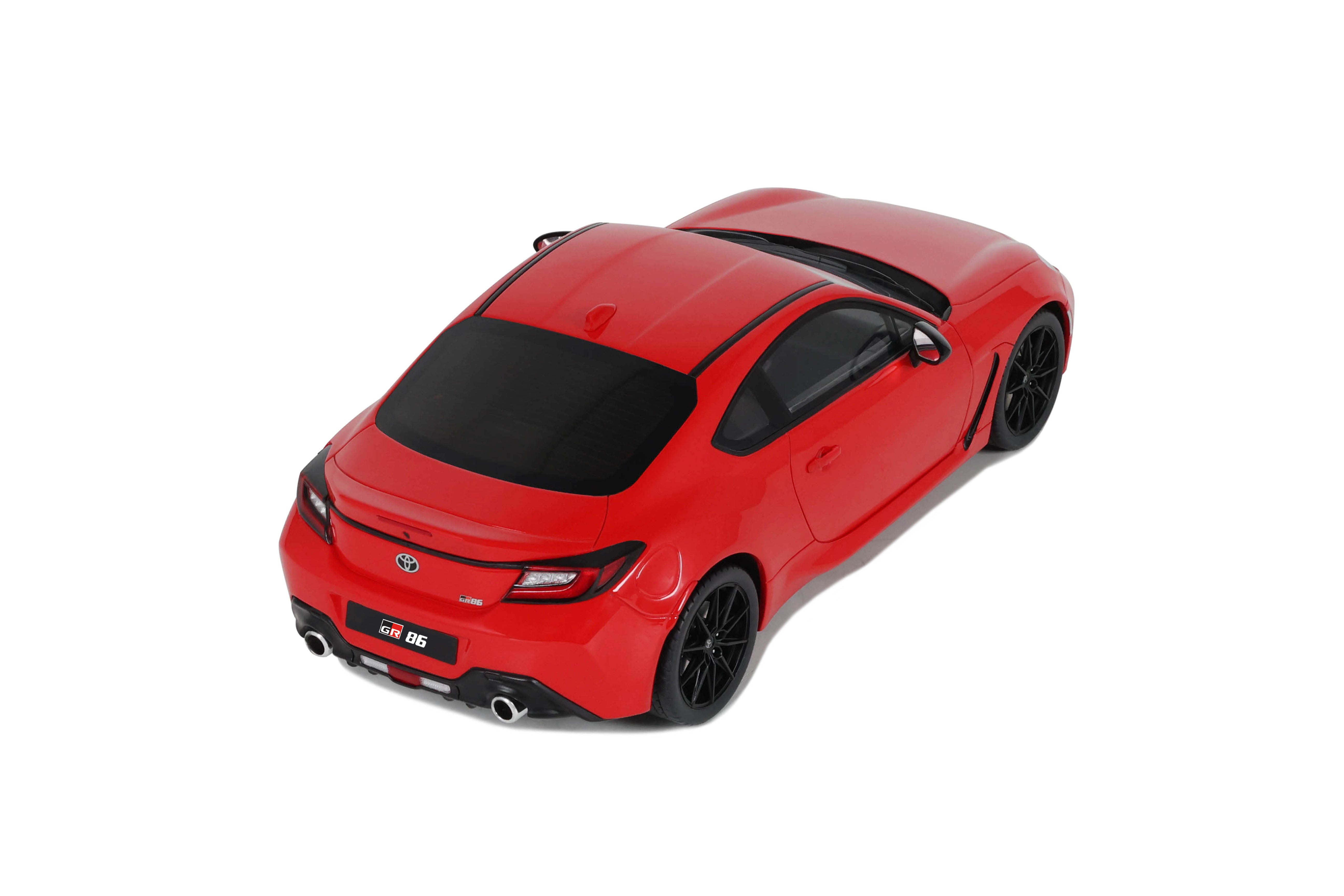 OTTO 1:18 Scale Resin Model Car - 2022 Toyota GR86, Spark Red - OT470