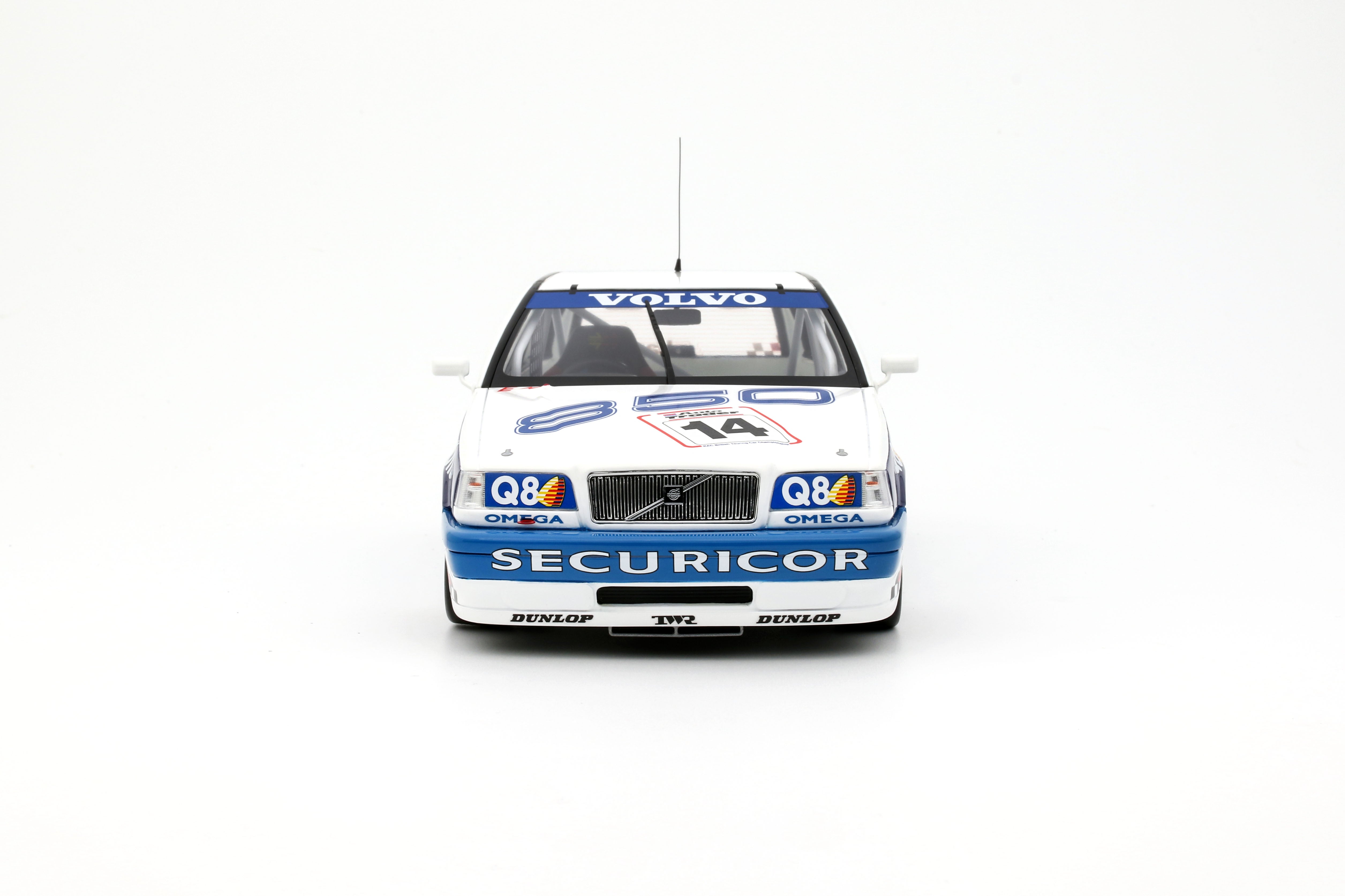 OTTO 1:18 Scale Resin - Volvo 850 Estate, BTCC 1994 - White/Blue - OT482