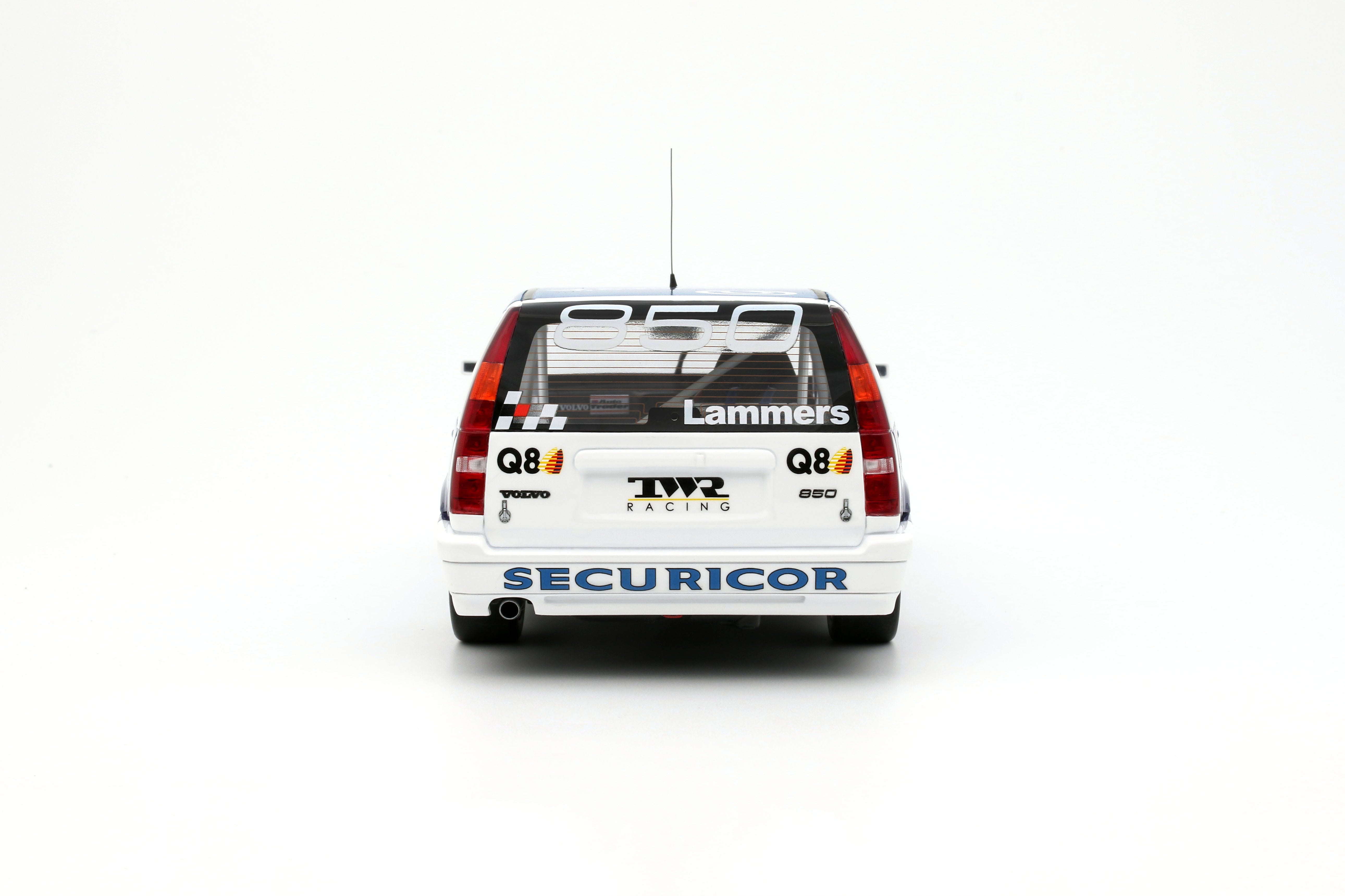 OTTO 1:18 Scale Resin - Volvo 850 Estate, BTCC 1994 - White/Blue - OT482