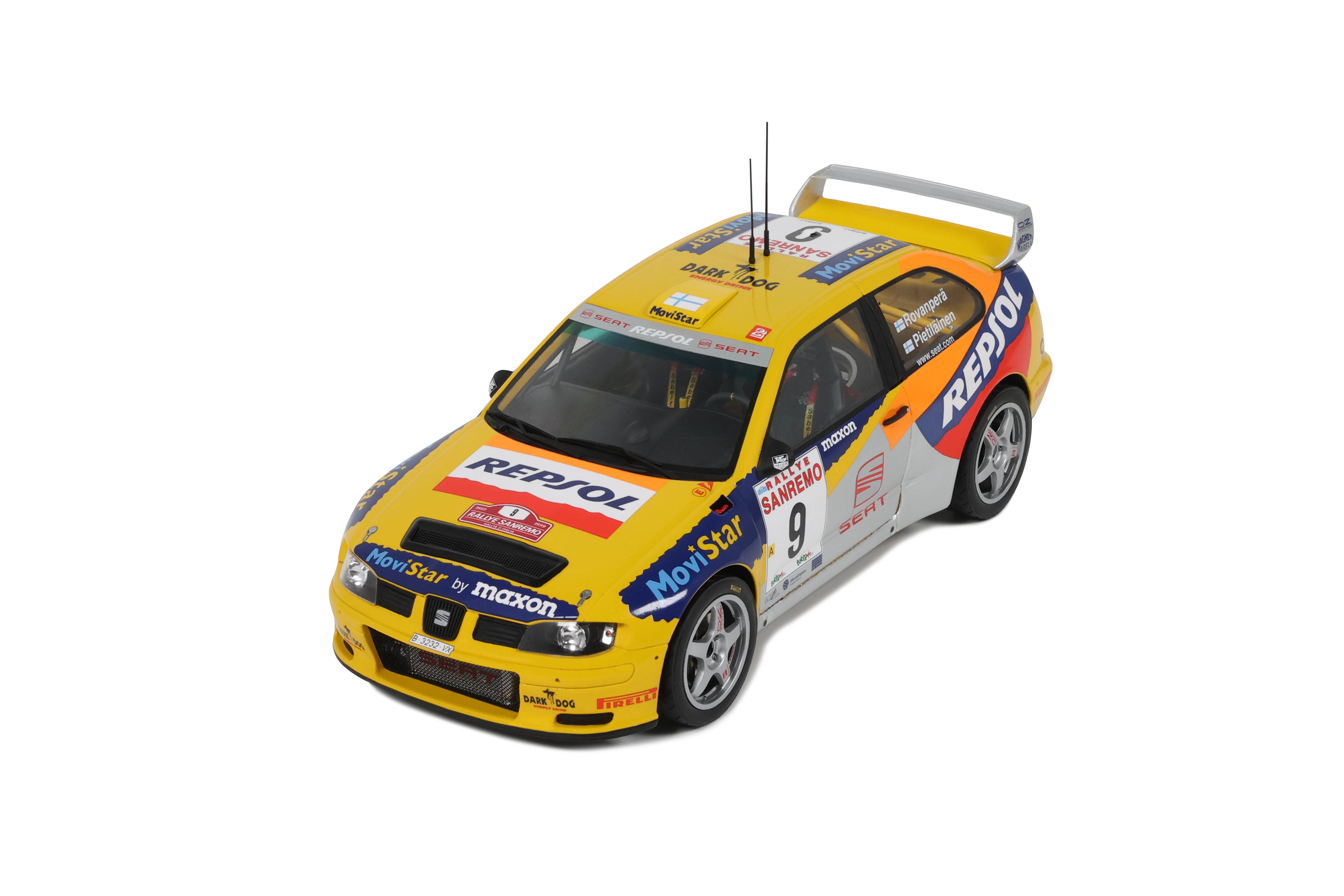 OTTO 1:18 Scale Resin - Seat Cordoba Evo 2 WRC - OT483