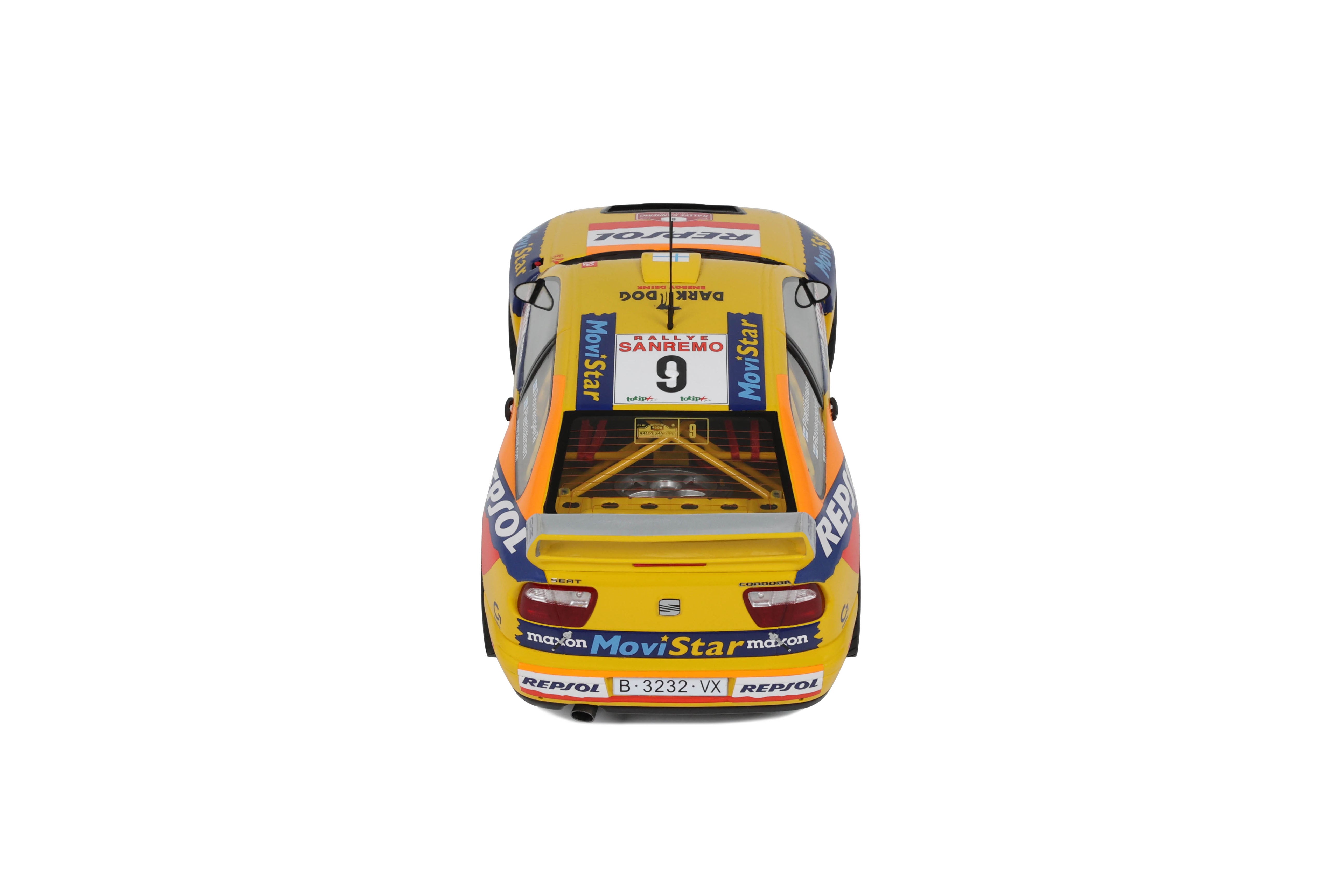 OTTO 1:18 Scale Resin - Seat Cordoba Evo 2 WRC - OT483