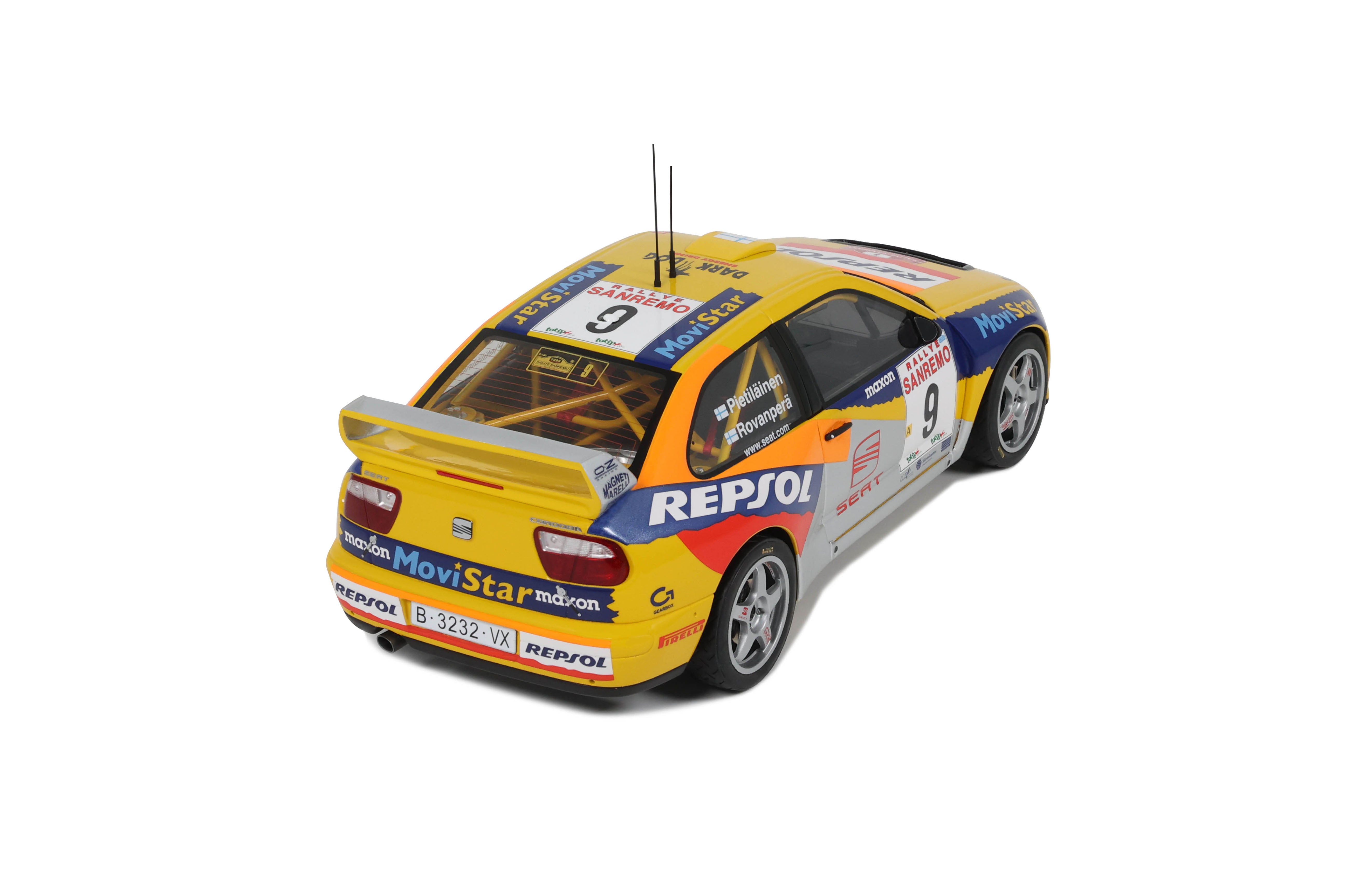 OTTO 1:18 Scale Resin - Seat Cordoba Evo 2 WRC - OT483