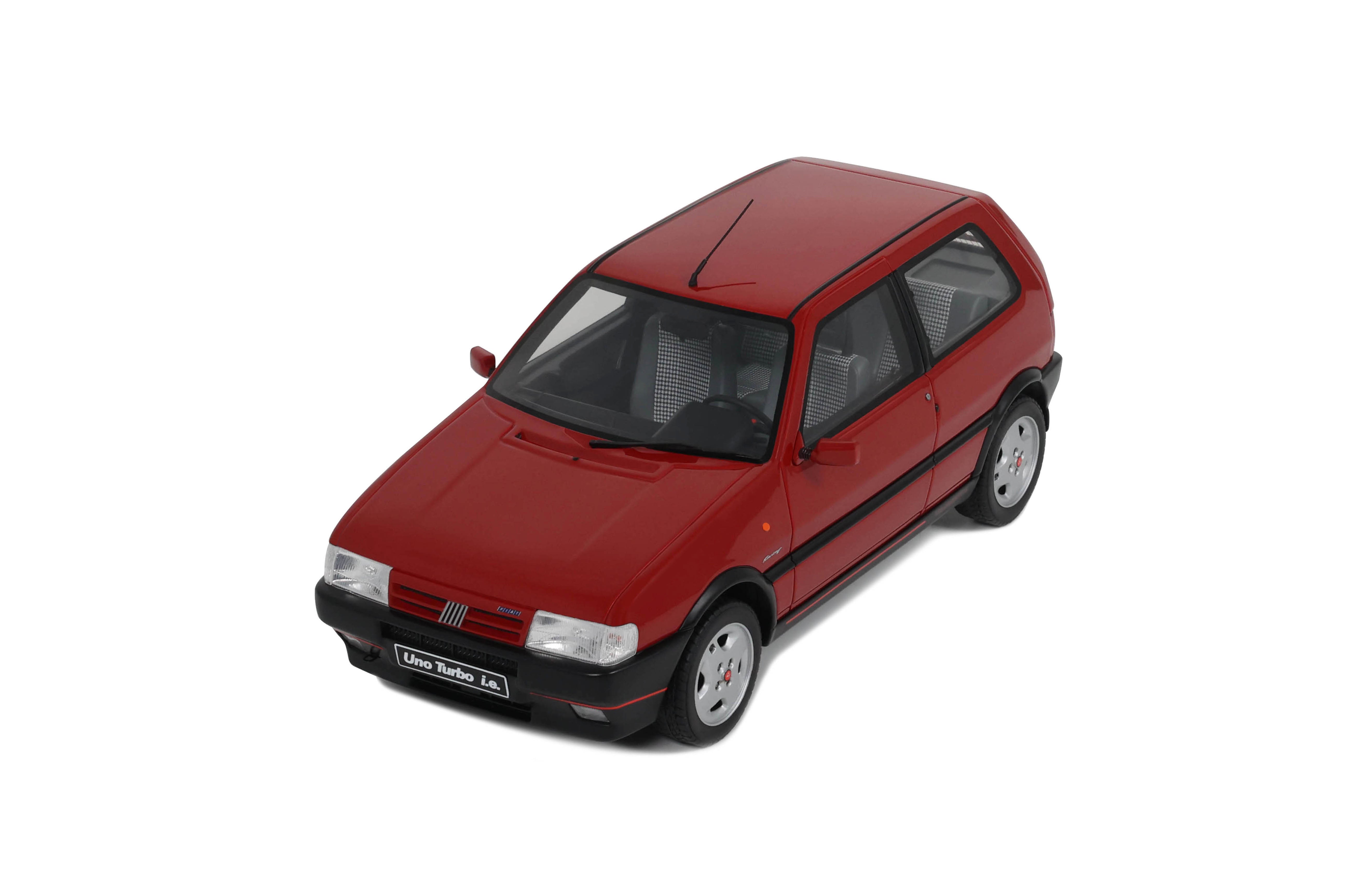 OTTO 1:18 Scale Resin - 1990 Fiat Uno Turbo i.e - Rosso Red - OT487