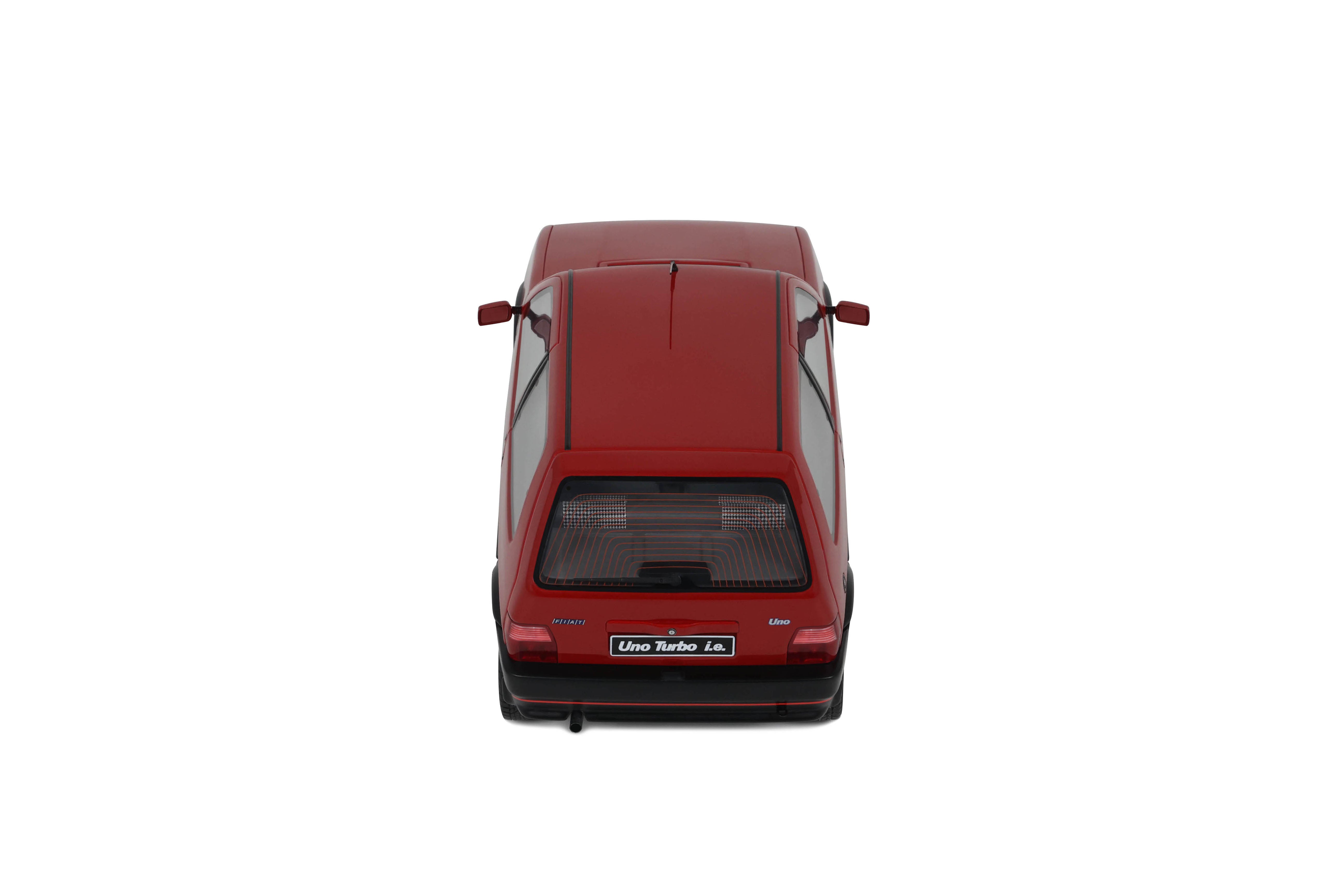 OTTO 1:18 Scale Resin - 1990 Fiat Uno Turbo i.e - Rosso Red - OT487
