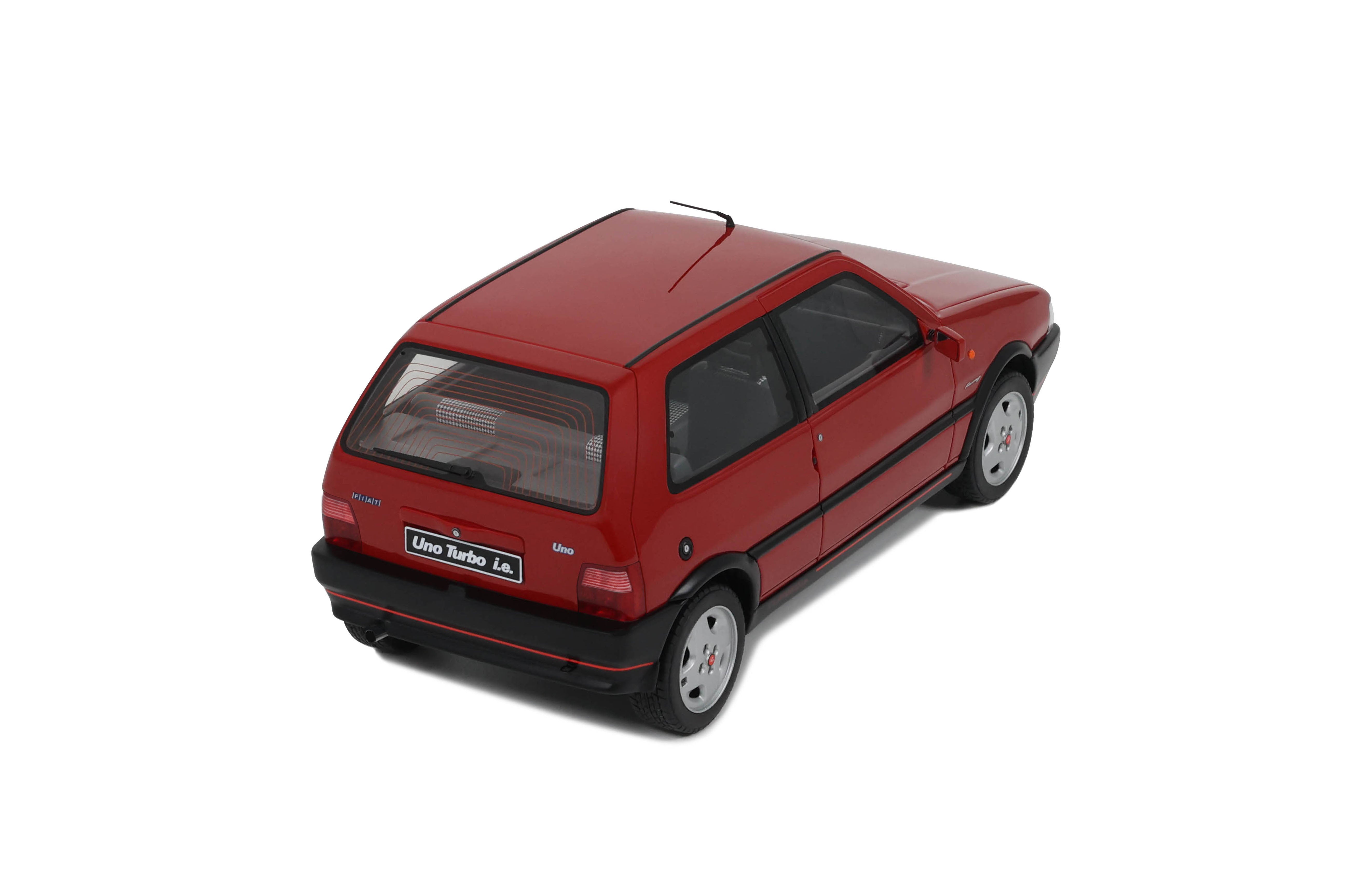 OTTO 1:18 Scale Resin - 1990 Fiat Uno Turbo i.e - Rosso Red - OT487