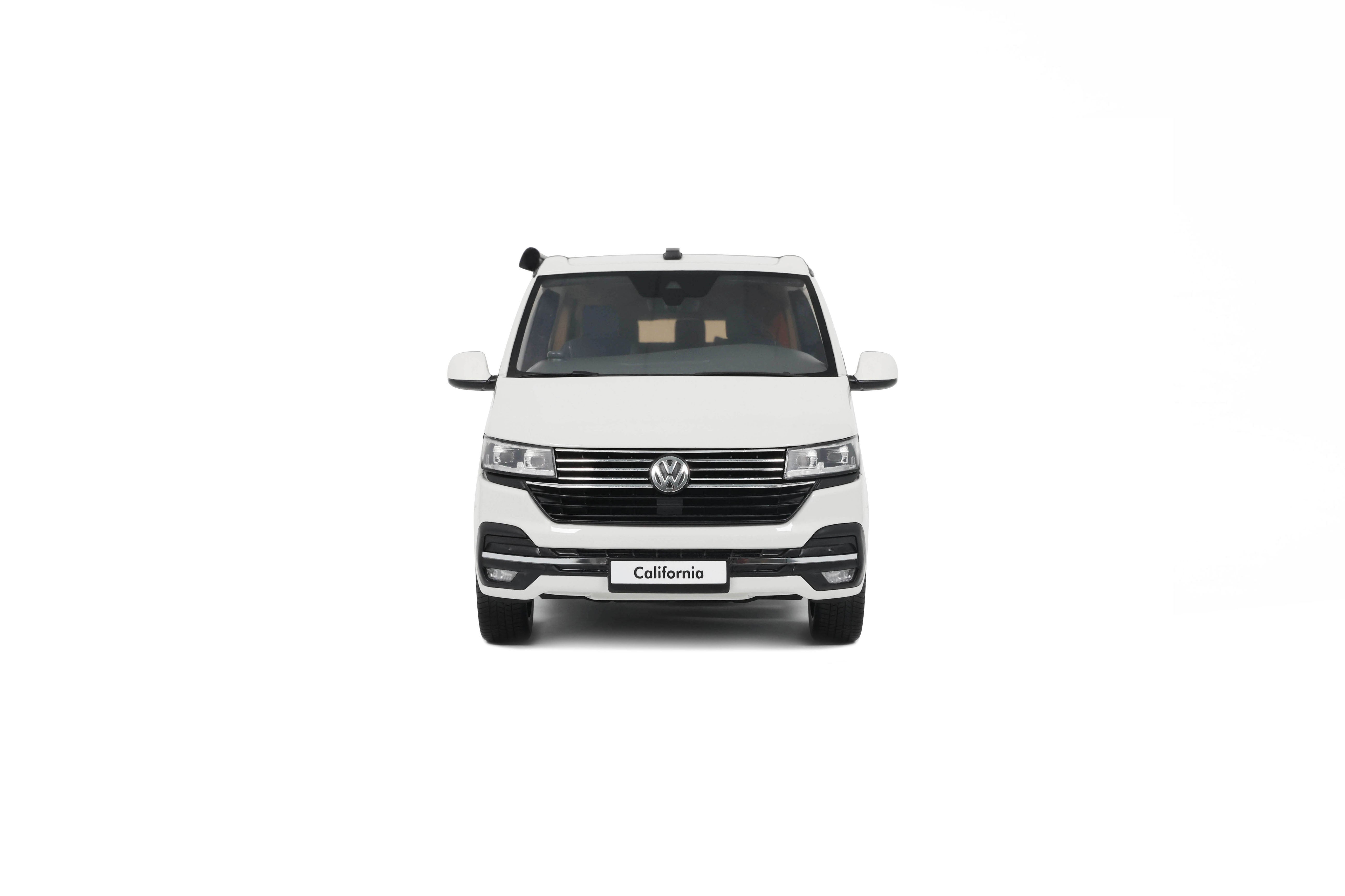 OTTO 1:18 Scale Resin - 2021 VW Volkswagen T6.1 California Ocean - Candy White - OT488