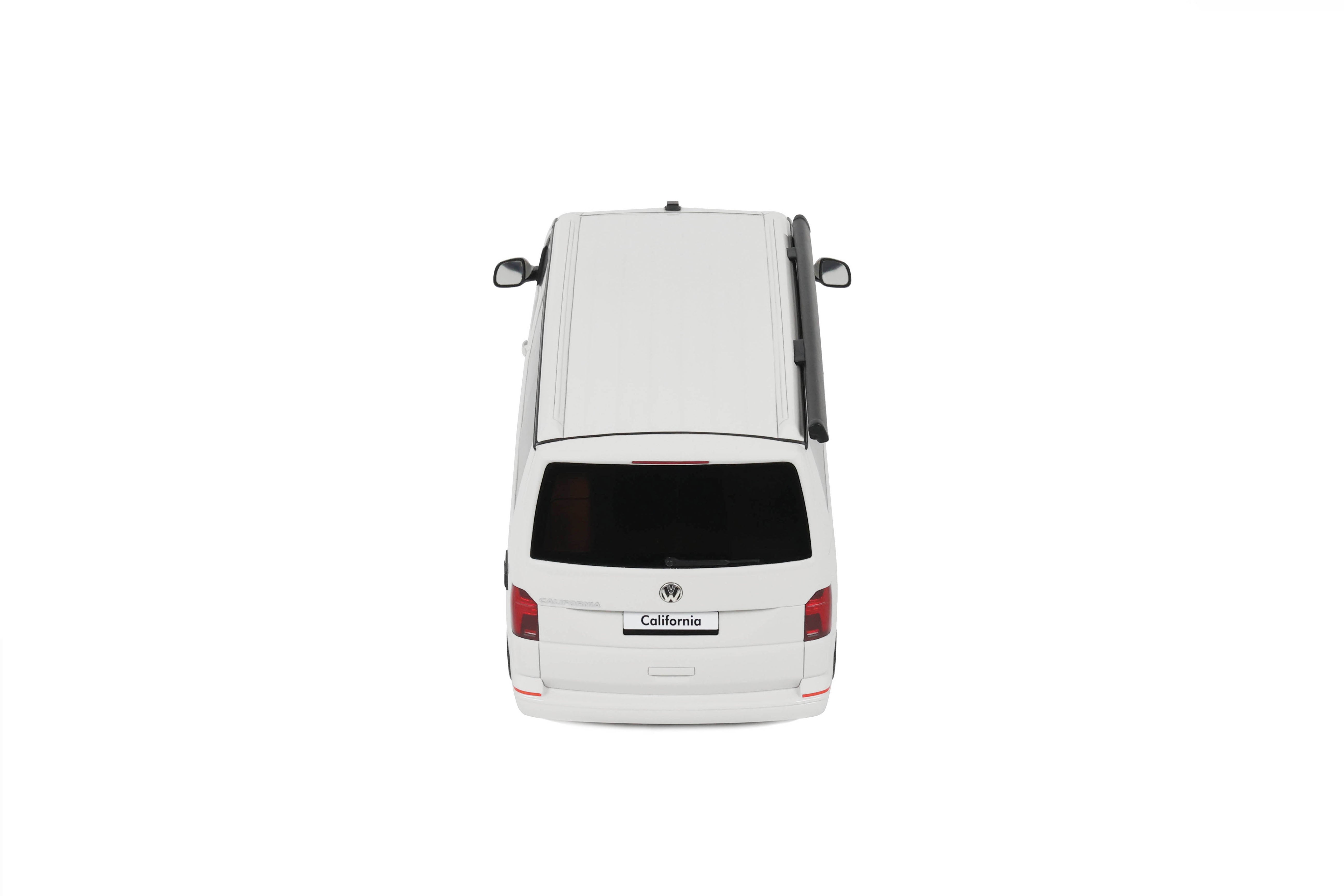 OTTO 1:18 Scale Resin - 2021 VW Volkswagen T6.1 California Ocean - Candy White - OT488