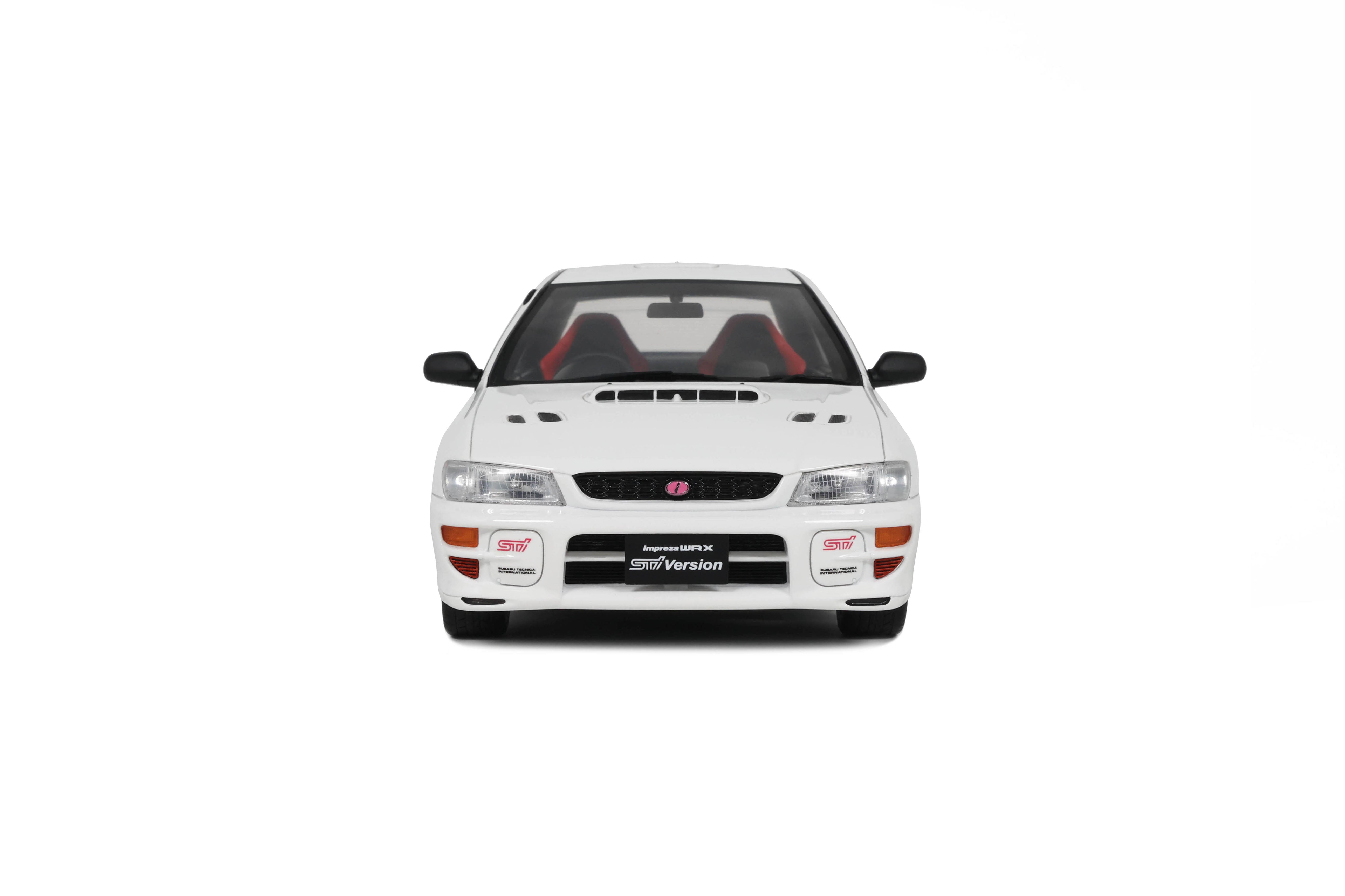 OTTO 1:18 Scale Resin - Subaru Impreza WRX Type RA STi - Pure White - OT490
