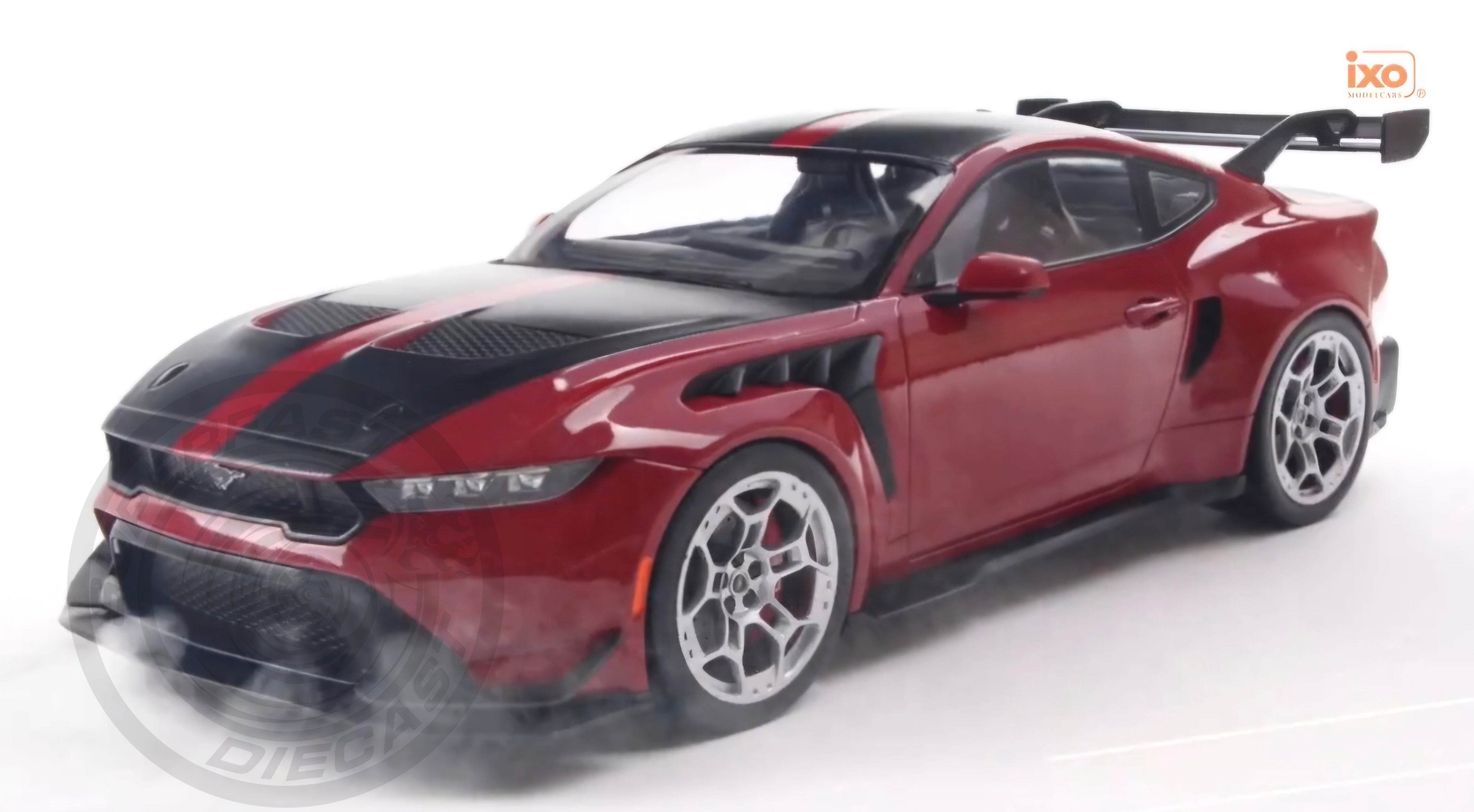 IXO 1:18 Scale - 2025 Ford Mustang GTD, Dark Red
