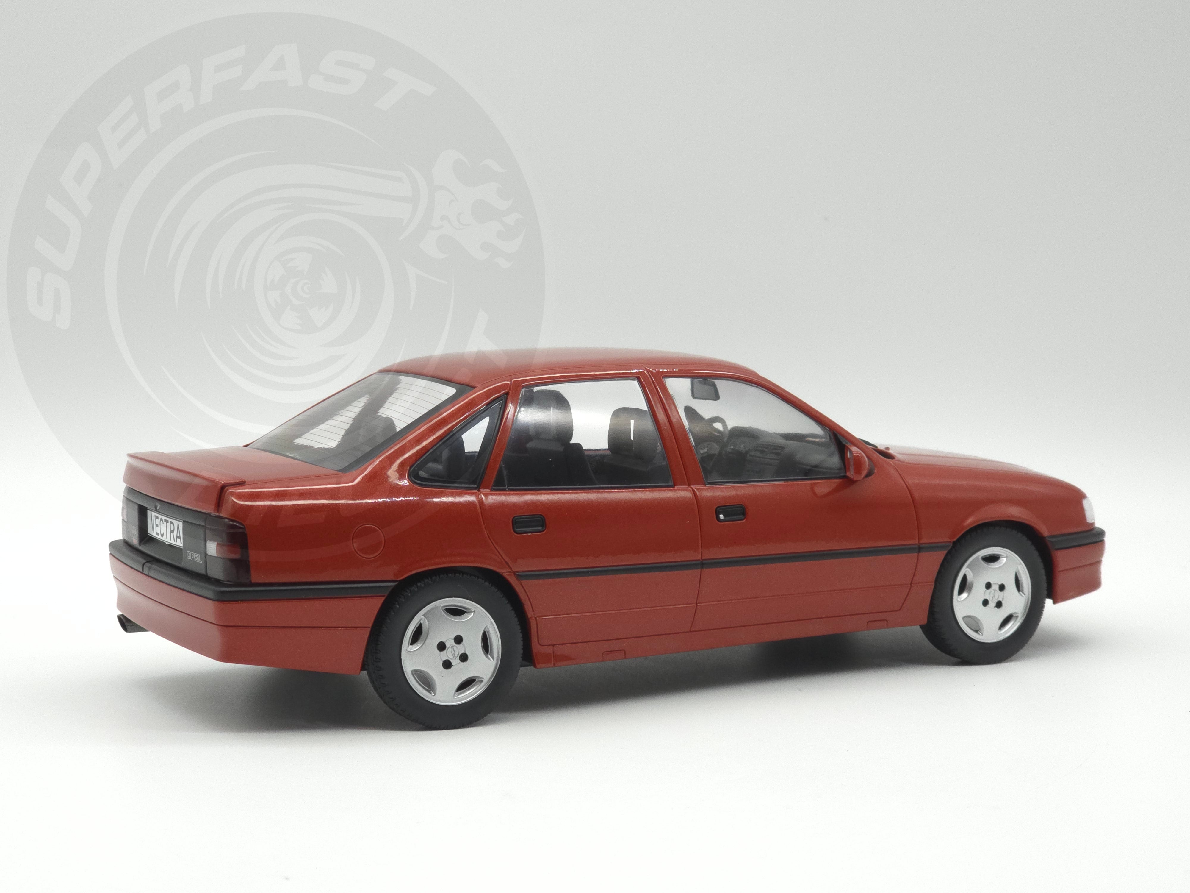 MCG 1:18 Scale Diecast - Opel Vectra A 2000, LHD, Red - MCG18461