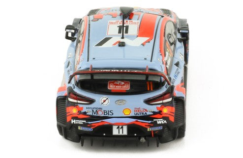 IXO 1:43 Scale Diecast Model Car - Hyundai i20 No.11 WRC T. NEUVILLE-N.GILSOUL 1ER RALLYE MONTE-CARLO 2019