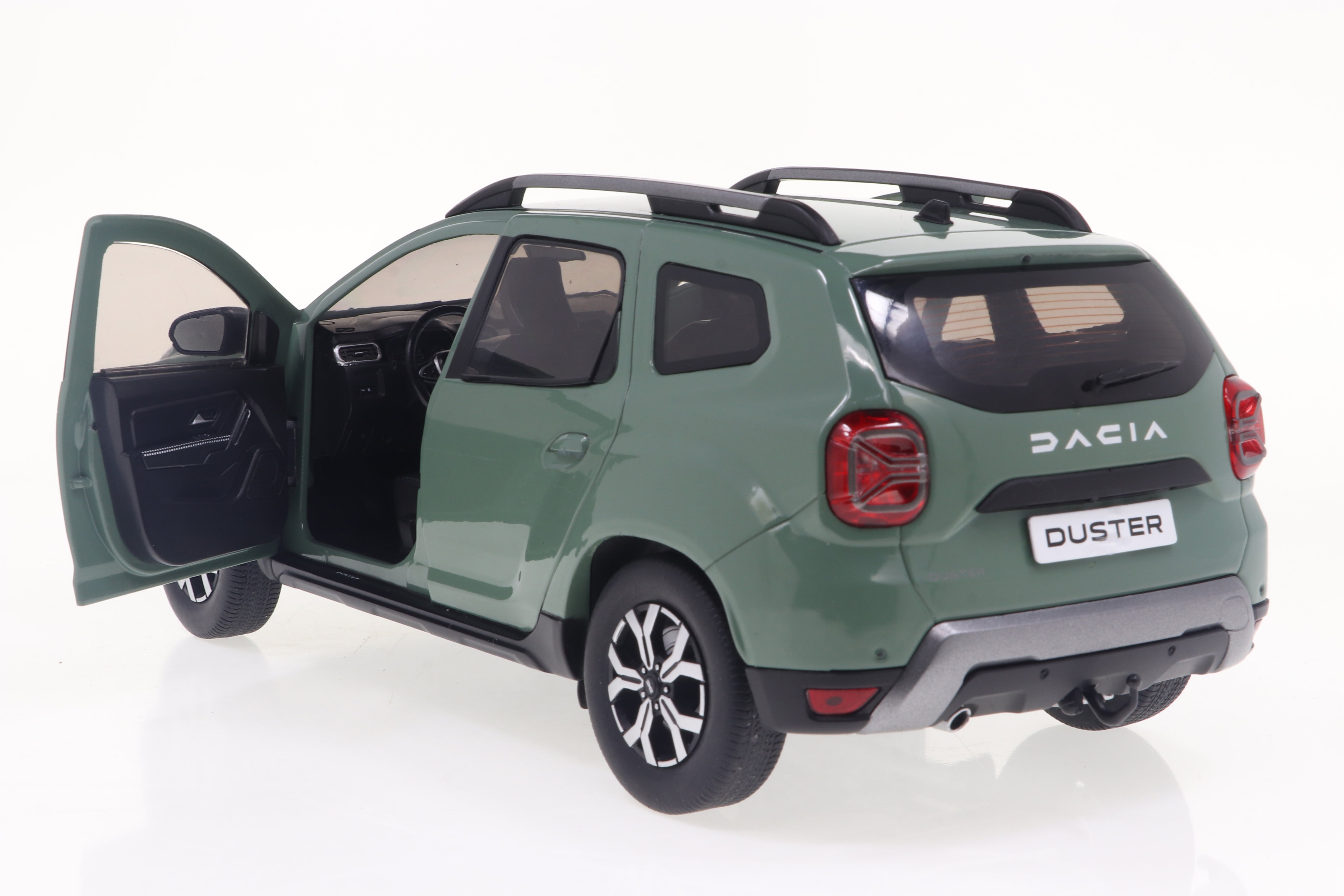 Solido 1:18 Diecast - 2023 Dacia Duster, Phase 3, Green - 1804609