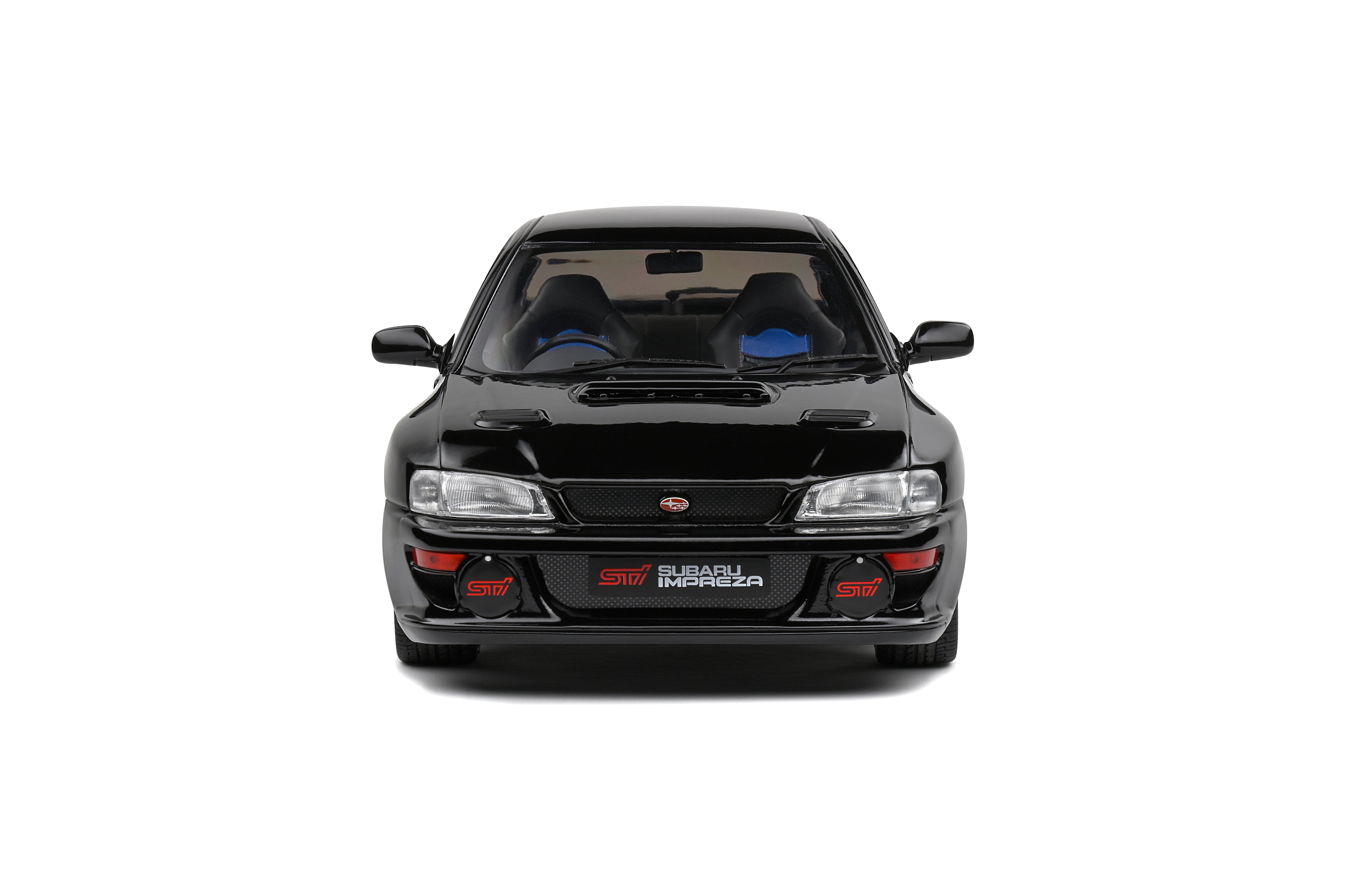 Solido 1:18 Diecast - 1998 Subaru Impreza 22B, Black - S1807406