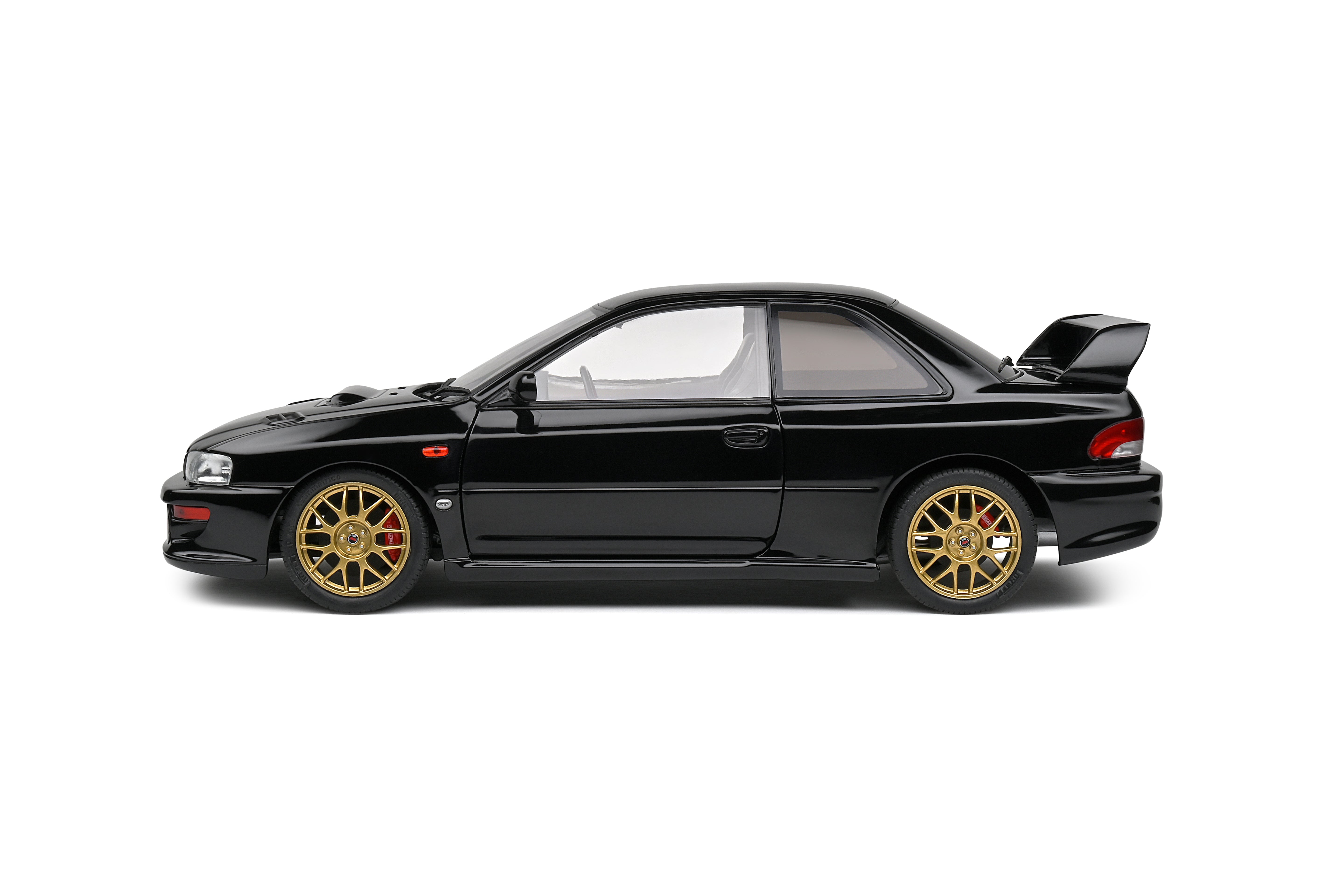 Solido 1:18 Diecast - 1998 Subaru Impreza 22B, Black - S1807406