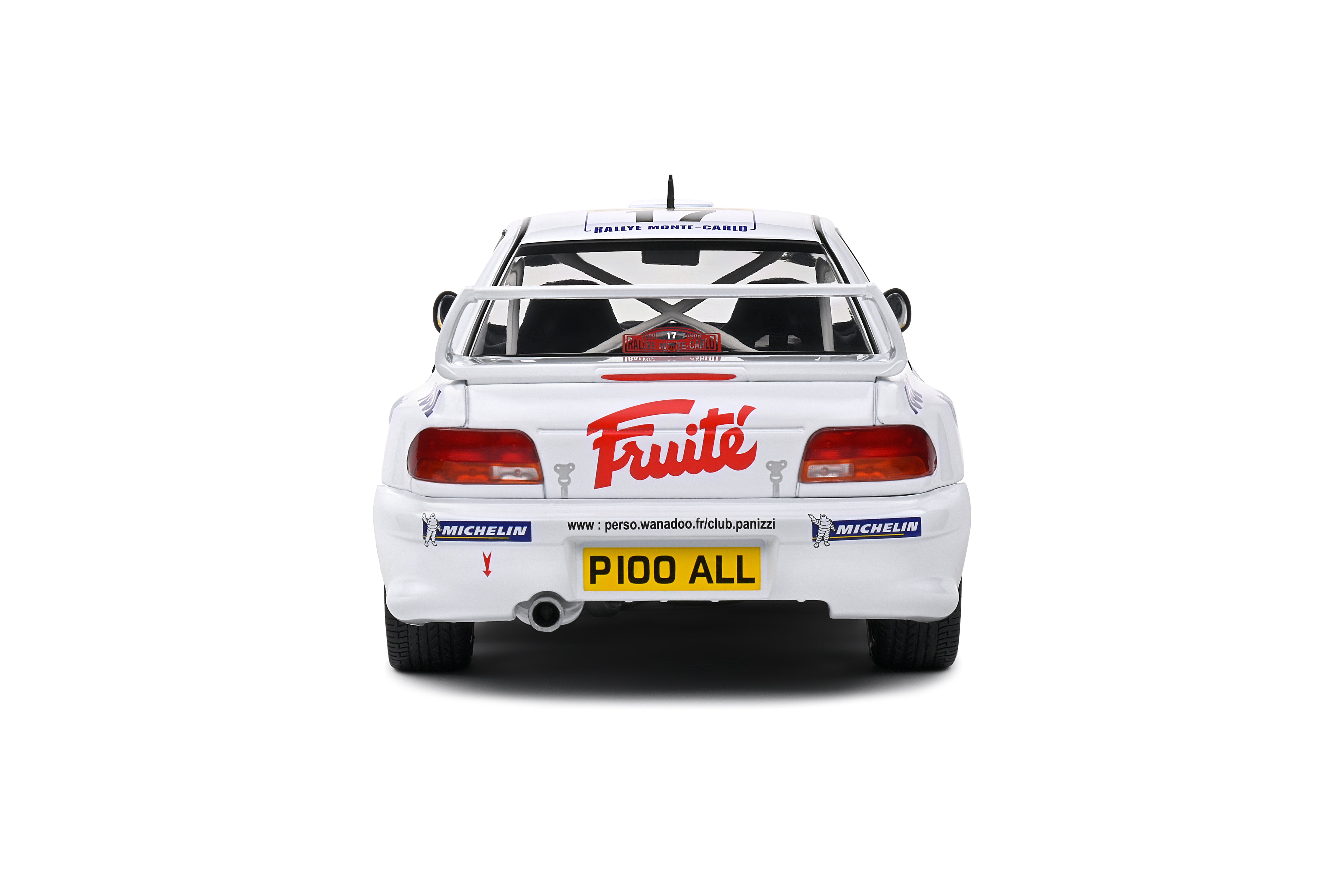 Solido 1:18 Diecast - Subaru Impreza S5 WRC99 22B RALLYE MONTE CARLO 1999 N.17 PANIZZI/PANIZZI