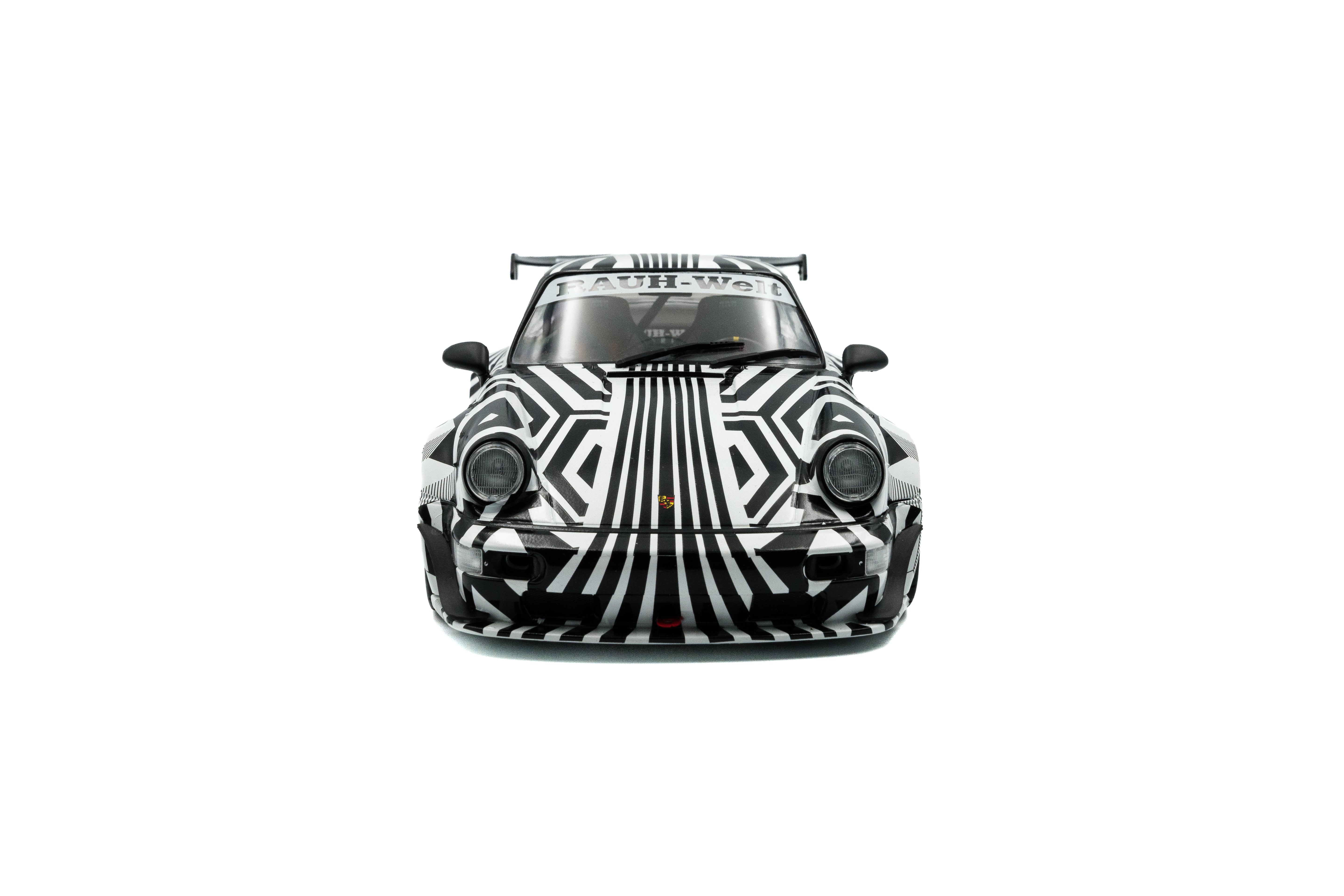 Solido 1:18 Diecast - 2022 Porsche 911 RWB Bodykit 'The Zebra' Camouflage - S1807513